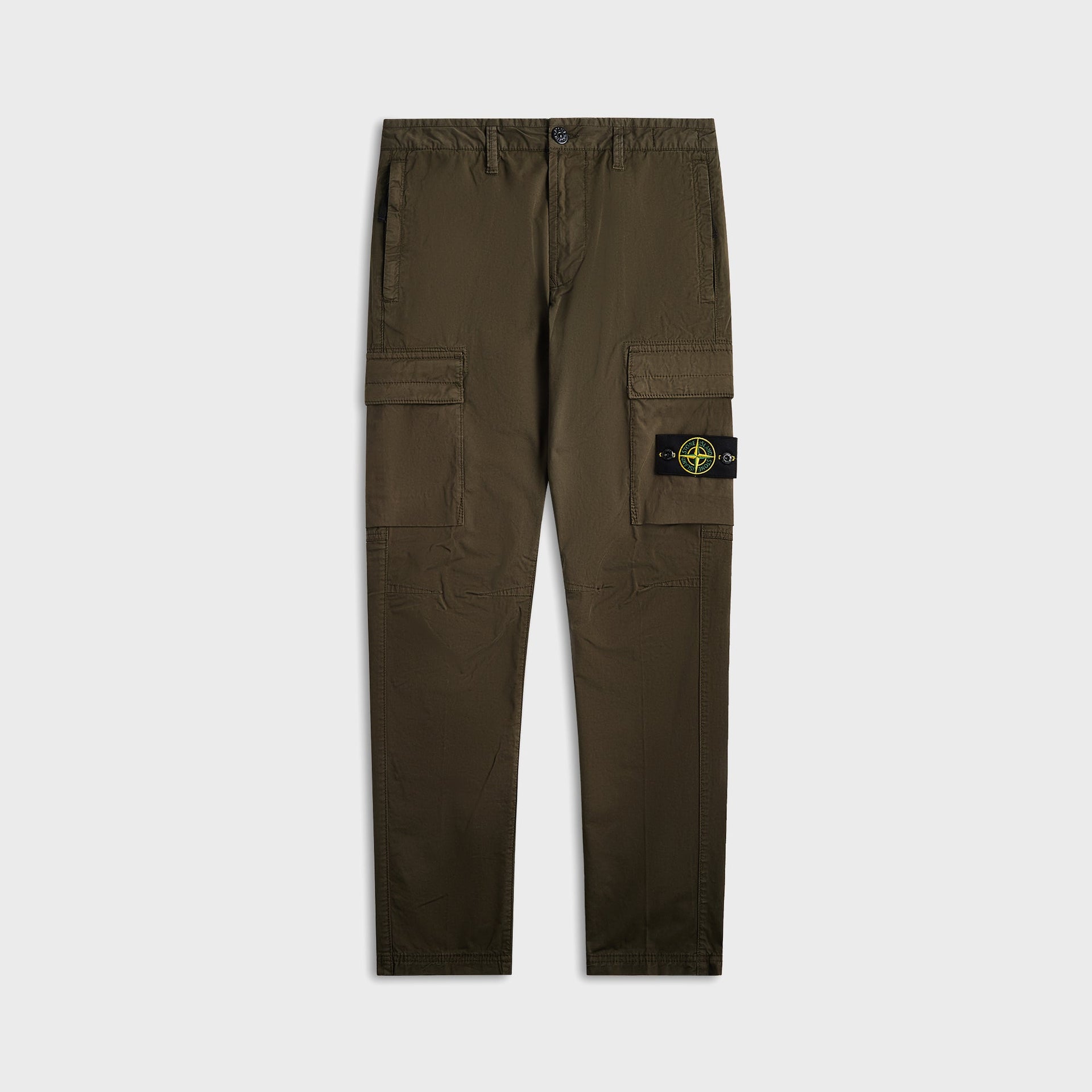 Stone Island Stretch-Tc Garment Dyed Pant - Black