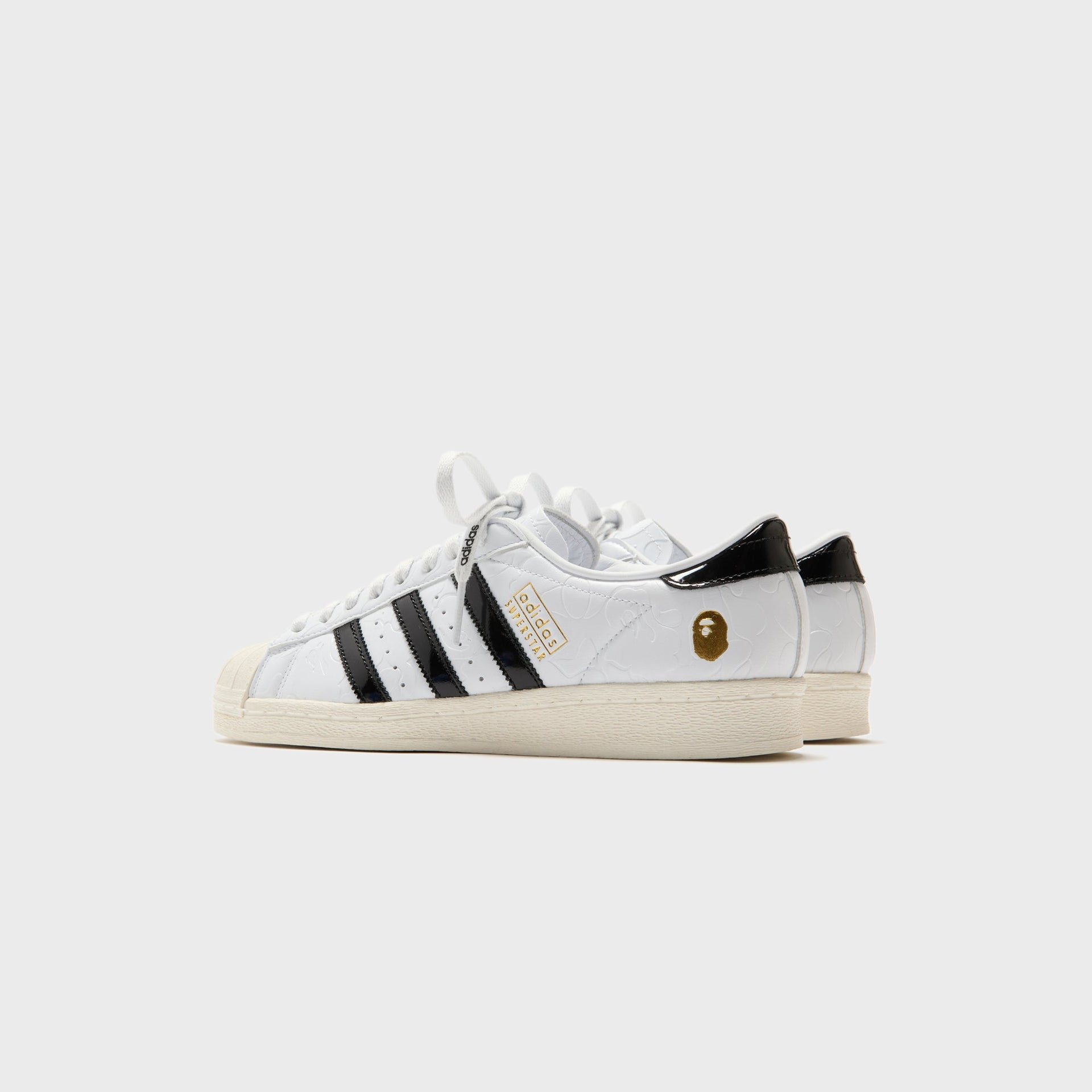adidas x Bape Superstar - White / Core Black / Gold Metallic