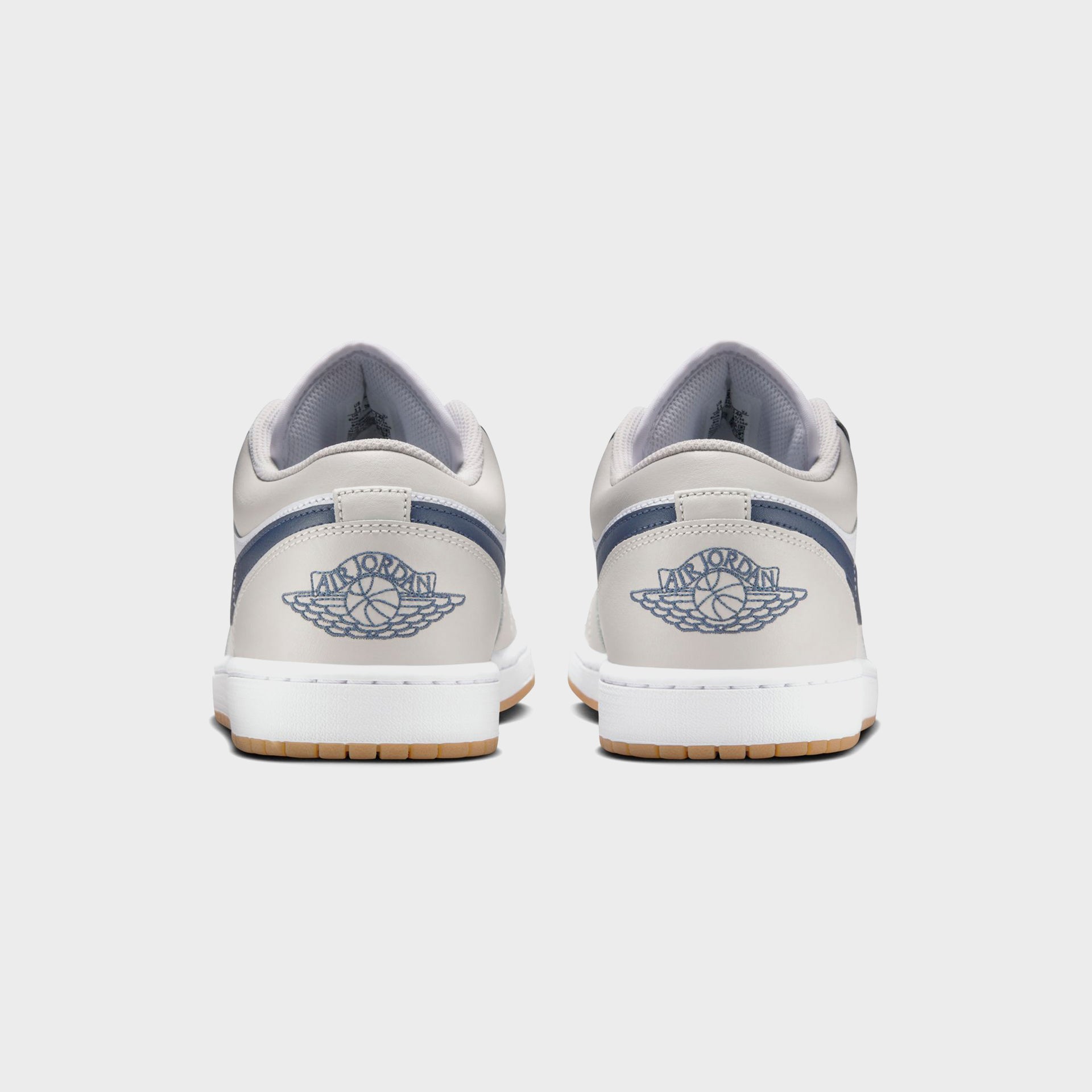 Nike Air Jordan 1 Low - White / Midnight Navy / Neutral Grey