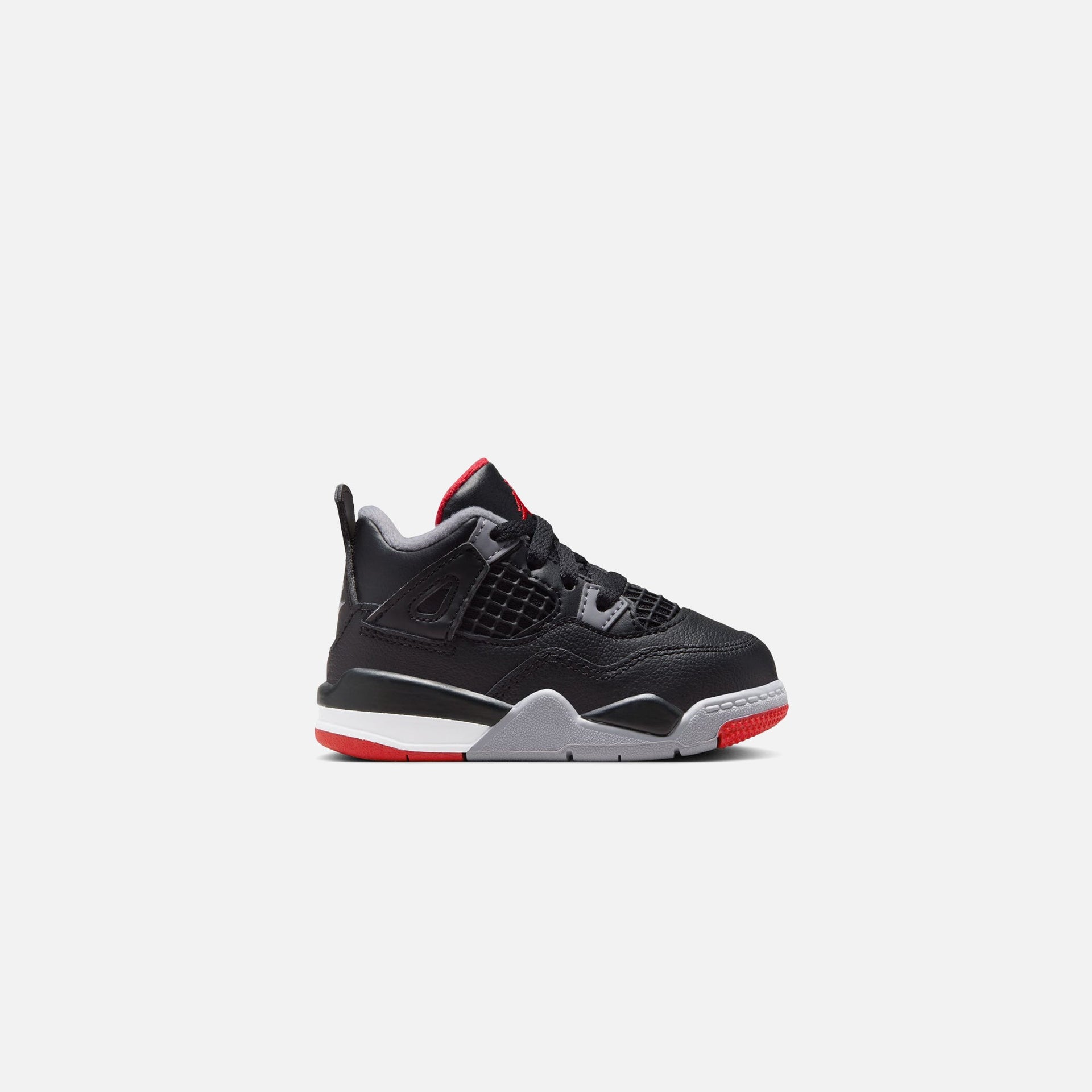 Jordan TD Air Jordan 4 Retro - Black / Fire Red / Cement Grey / Summit White