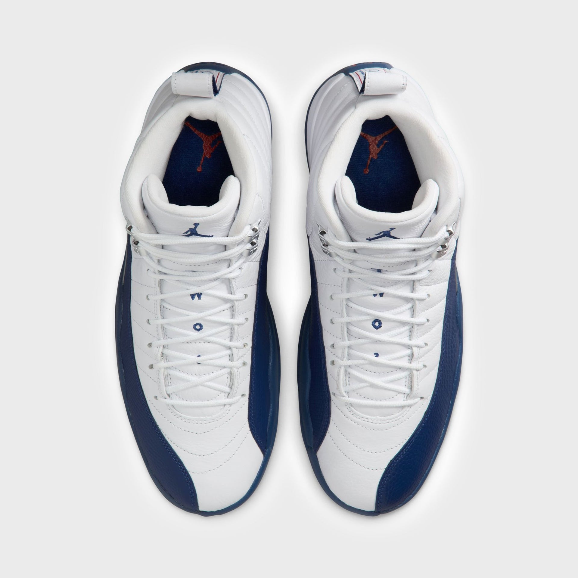 Jordan Air Jordan 12 Retro - White / French Blue / Metallic Silver