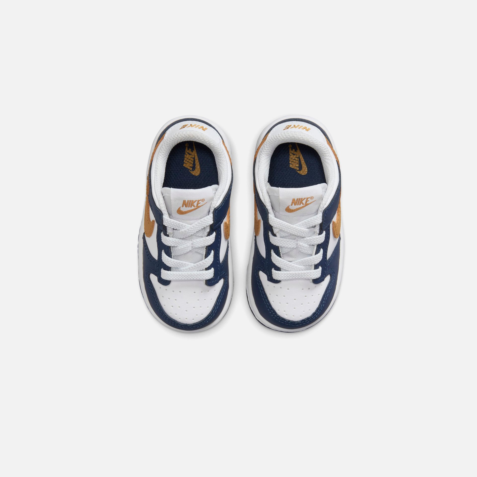 Nike Toddler Dunk Low Bte - White / Wheat / Midnight Navy