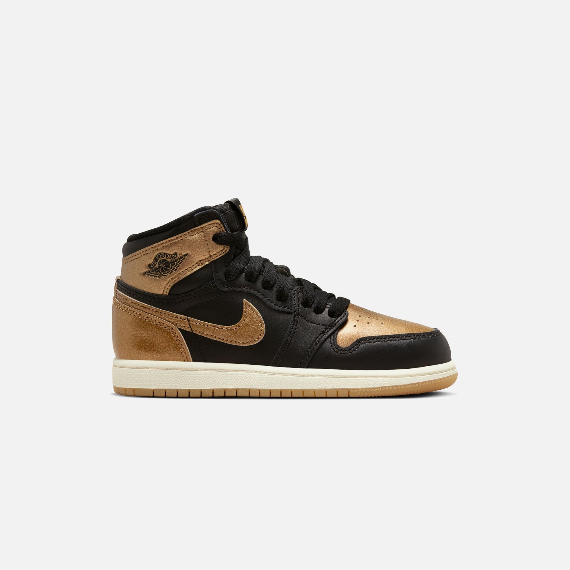 Jordan PS Air Jordan 1 Retro High OG - Black / Metallic Gold / Sail