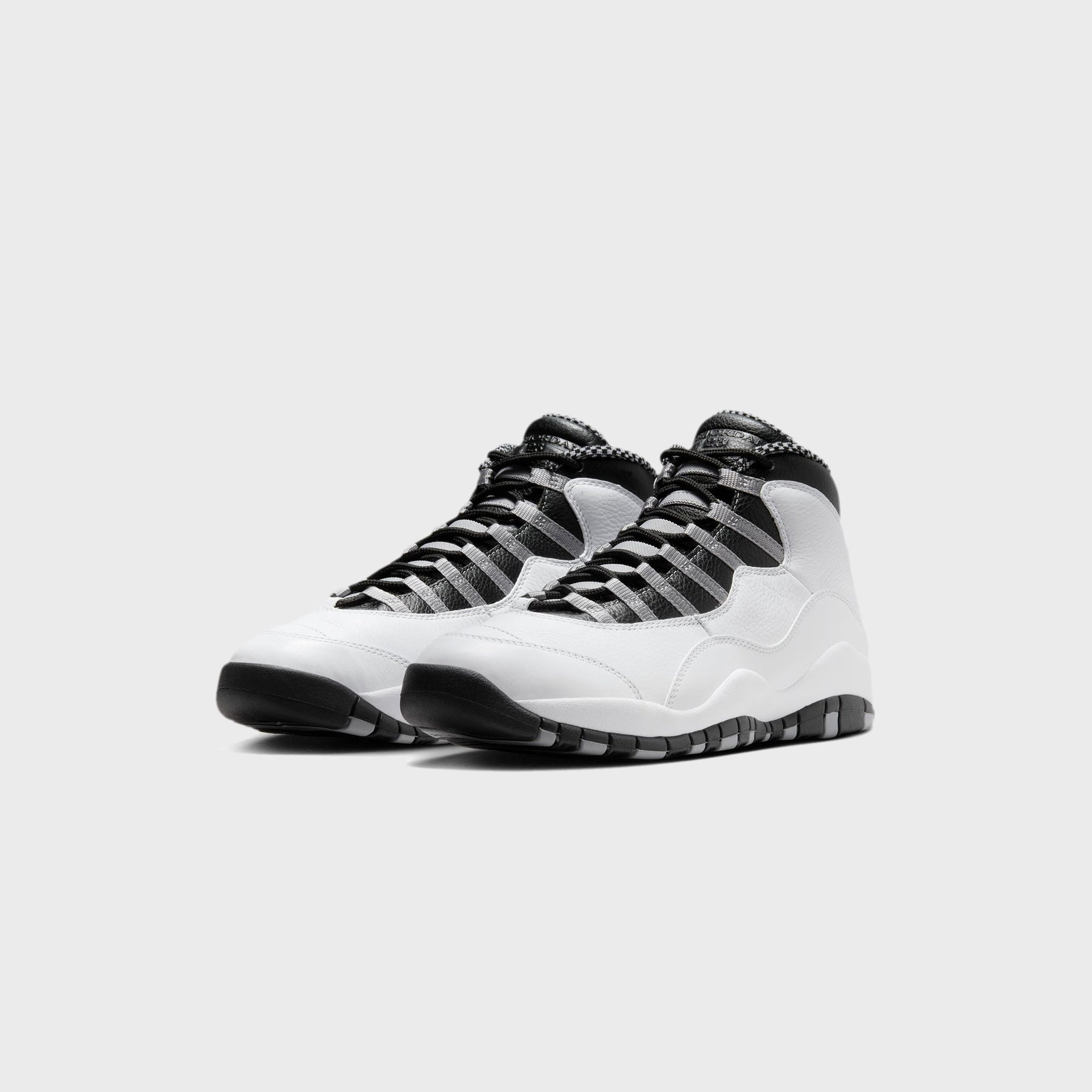 Jordan Air Jordan 10 Retro - White / Black / Light Steel Grey / Dark Powder Blue