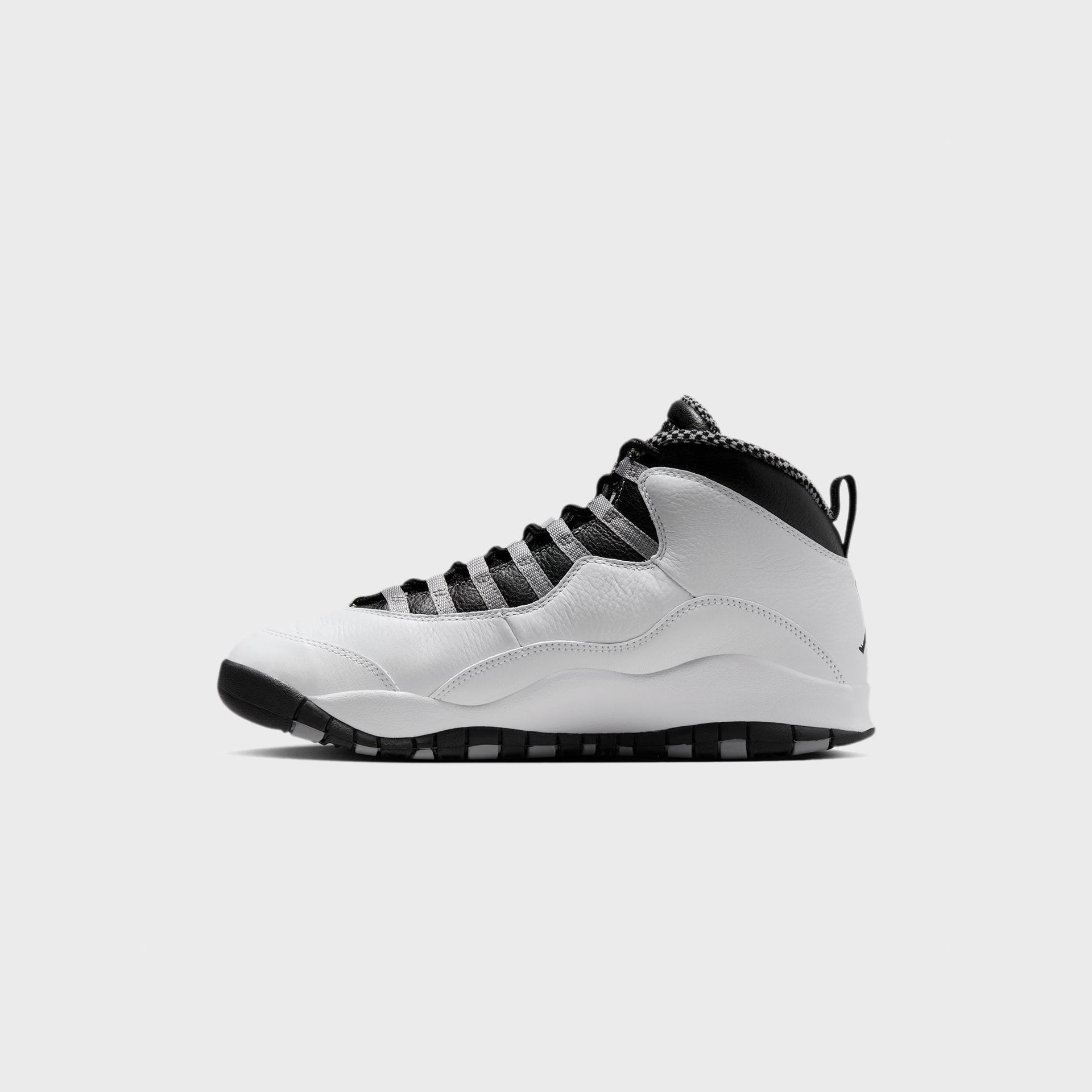 Jordan Air Jordan 10 Retro - White / Black / Light Steel Grey / Dark Powder Blue