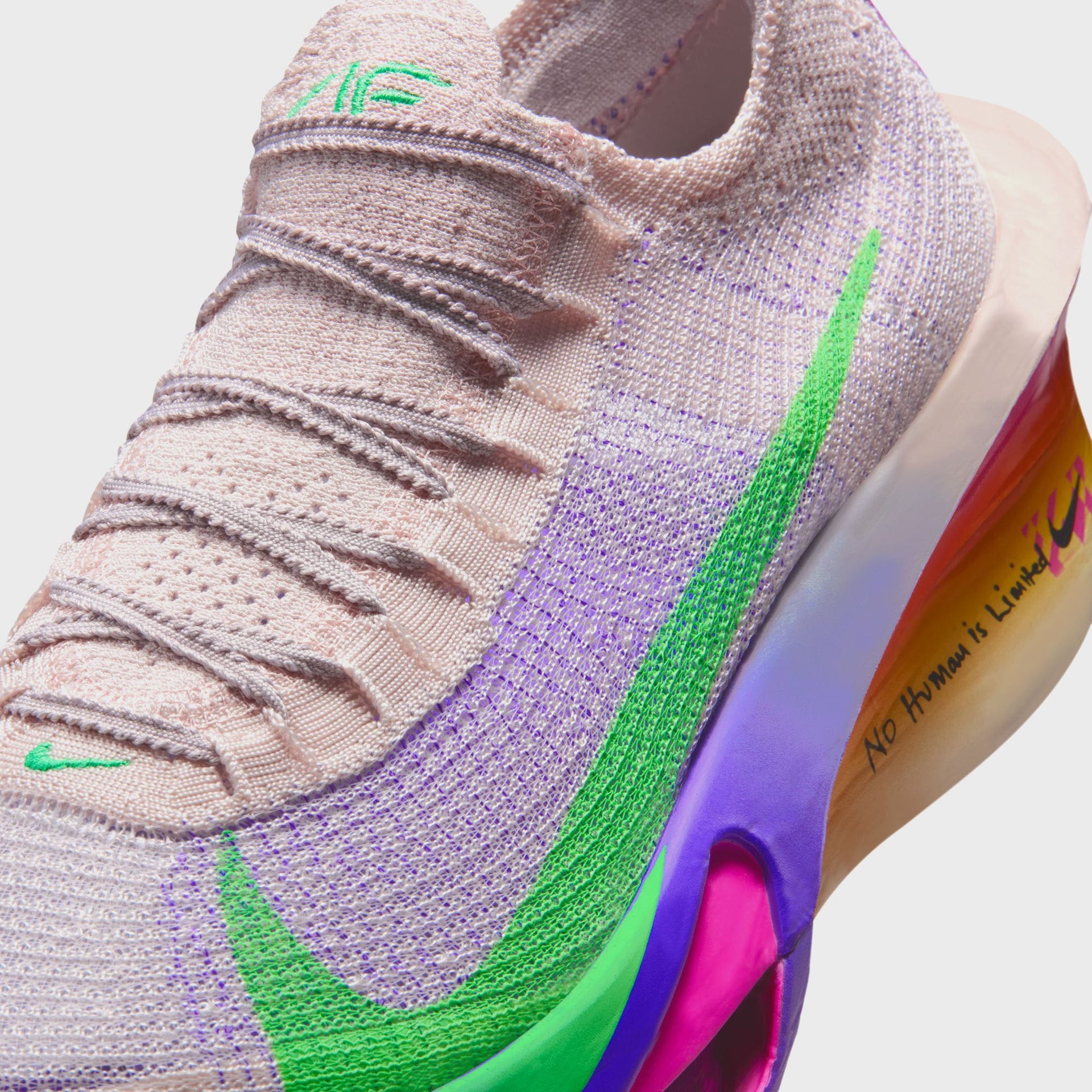 Nike Alphafly 3 - Silt Red / Bright Ceramic / Fire Pink / Green Shock