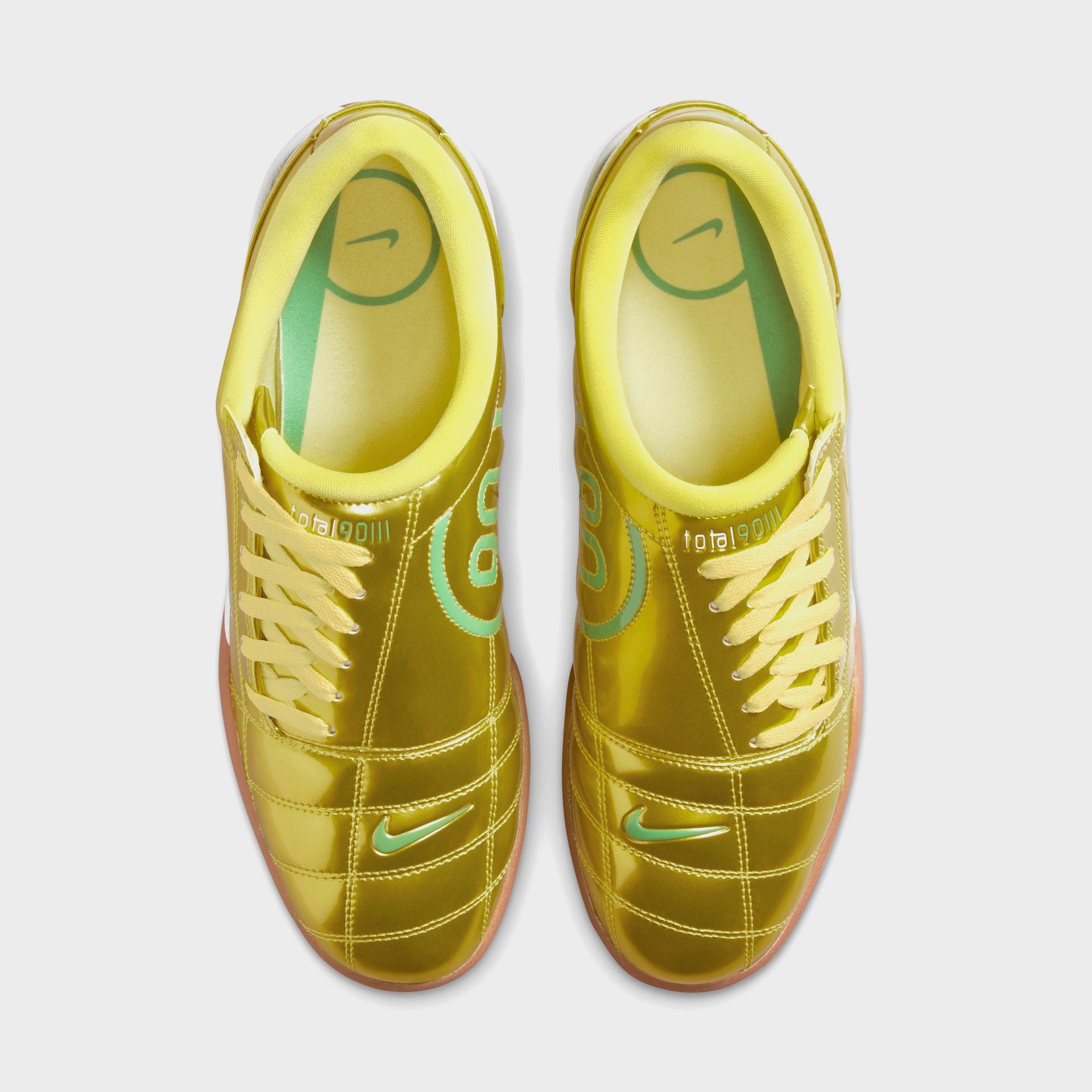 Nike T90 SP - Dynamic Yellow / Green Spark / Gum / Medium Brown