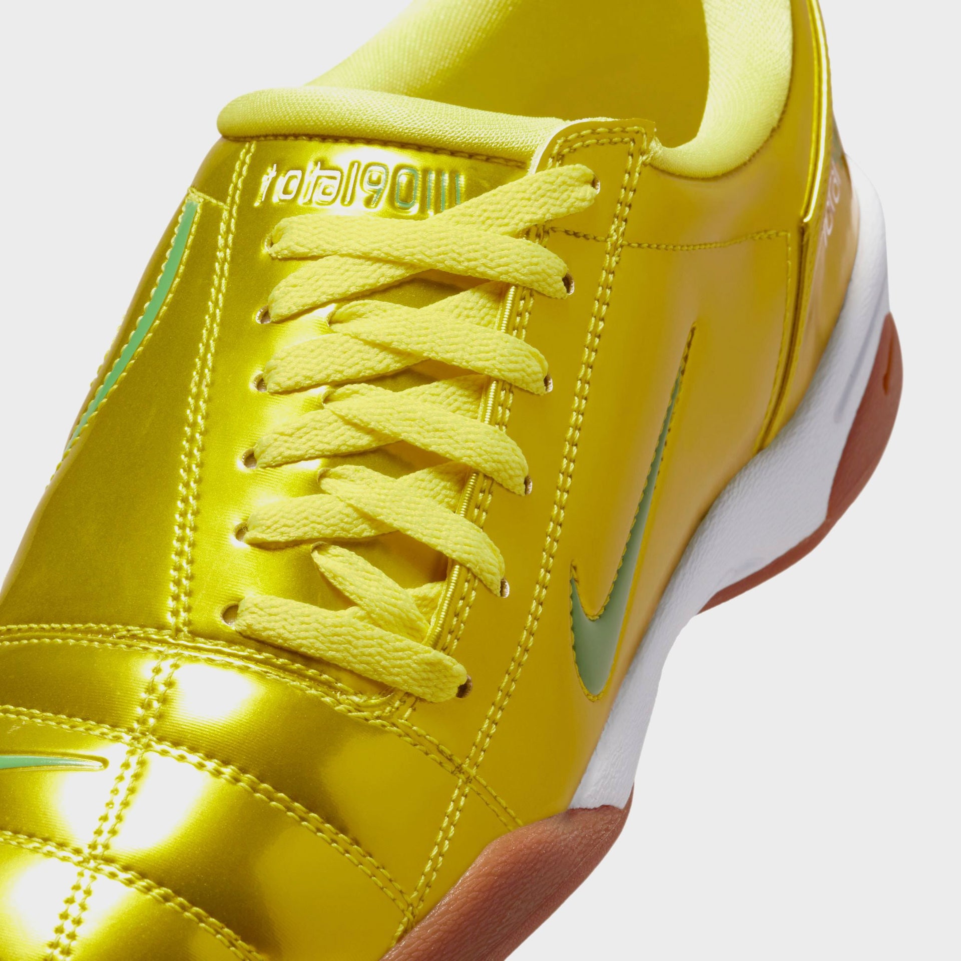Nike T90 SP - Dynamic Yellow / Green Spark / Gum / Medium Brown