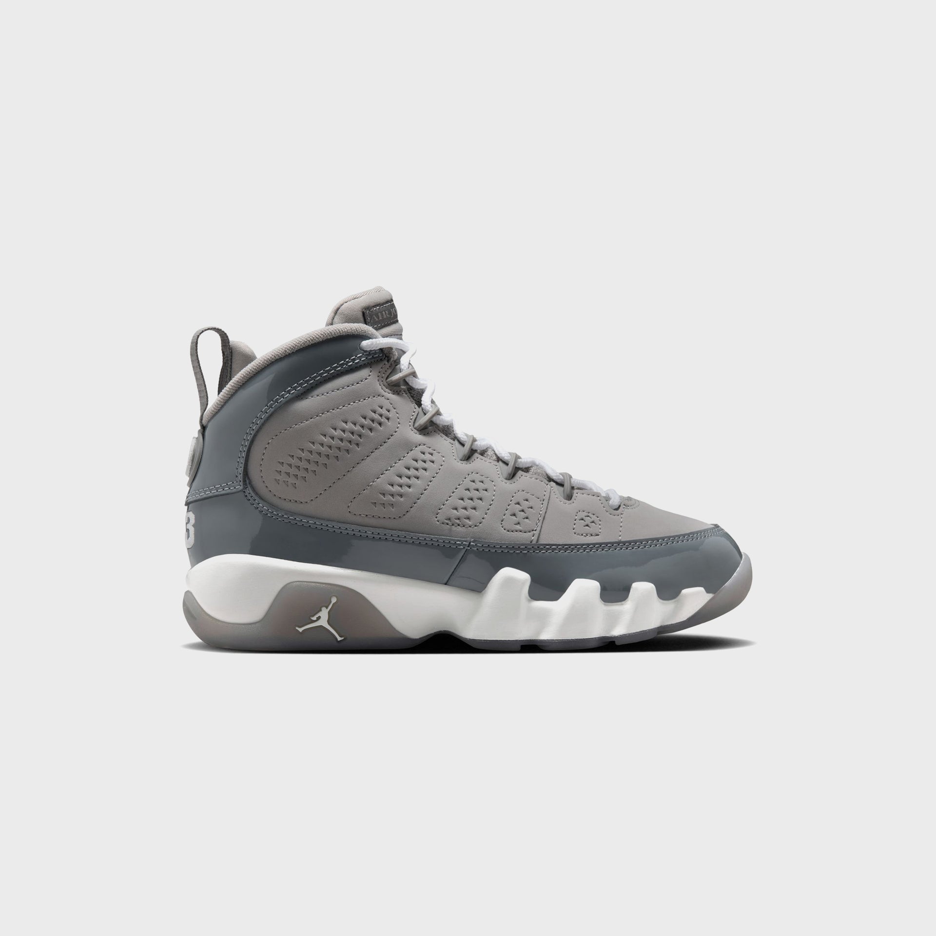 Nike GS Air Jordan 9 Retro - Medium Grey / Cool Grey / White
