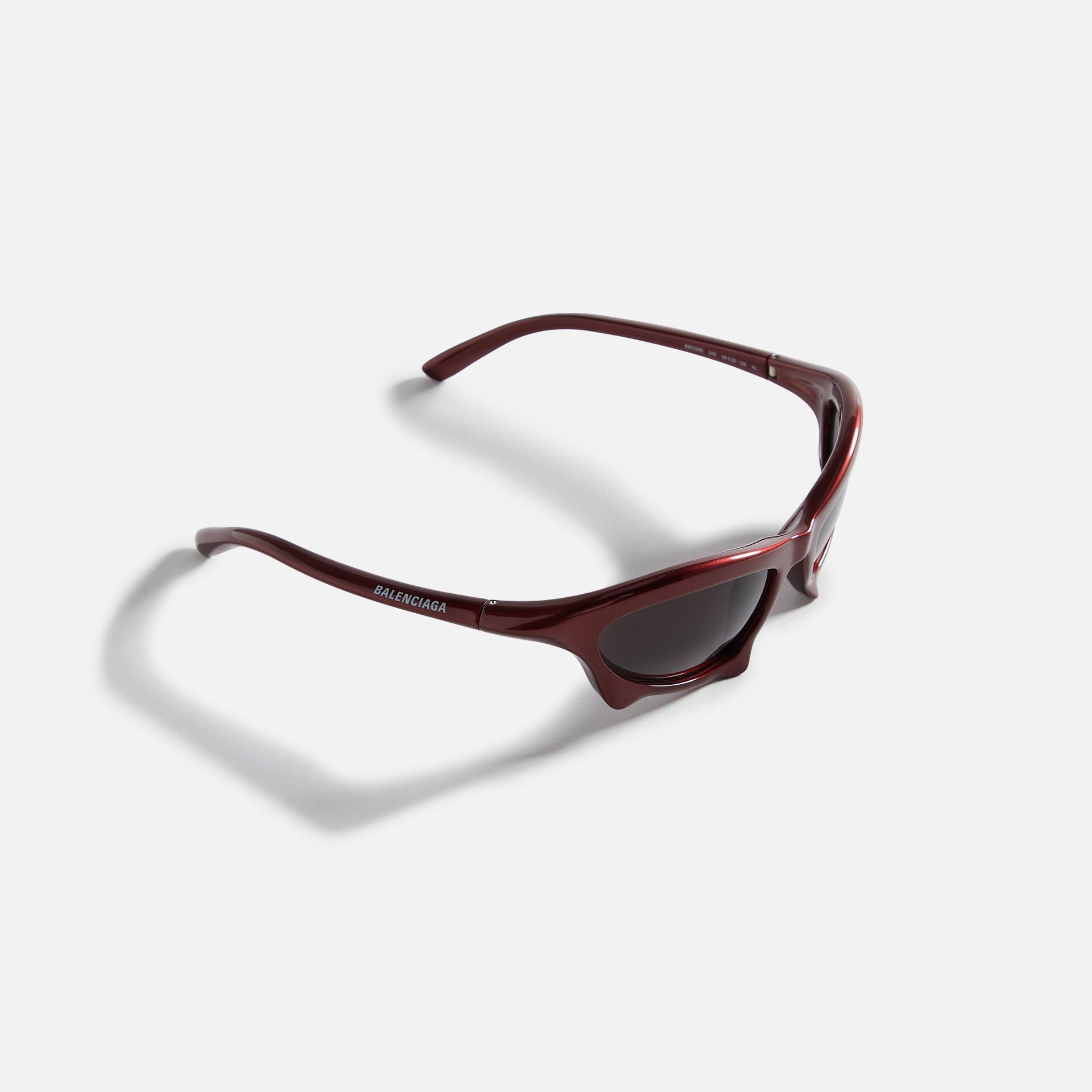 Balenciaga Acetate Racer 59 Frame - Brown