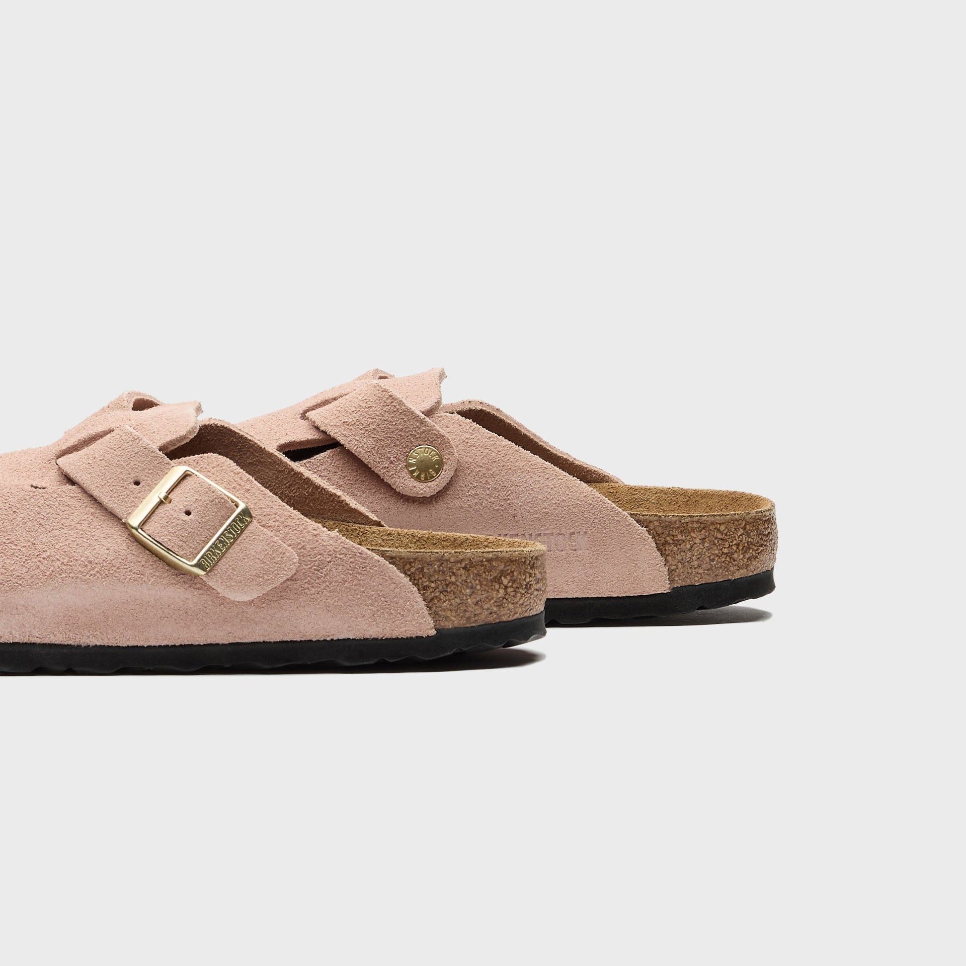 Birkenstock Boston Suede - Light Rose