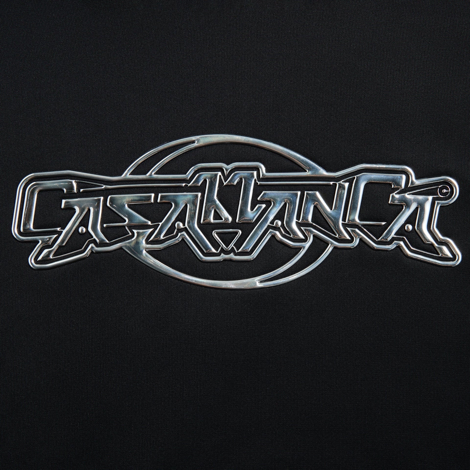 Casablanca Oversized Paneled Hoodie - Black