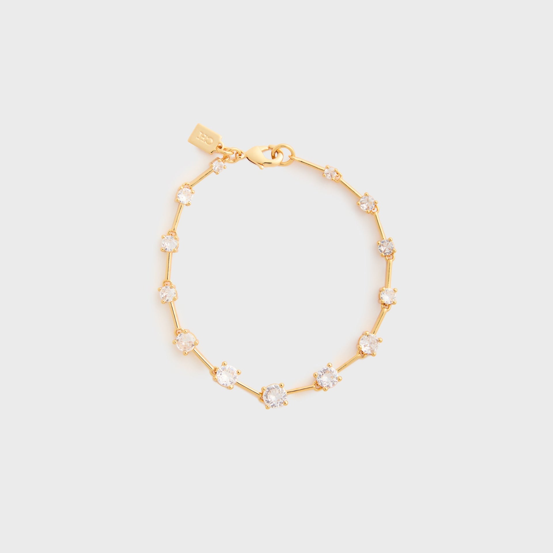 Crystal Haze Astro Bracelet - Gold