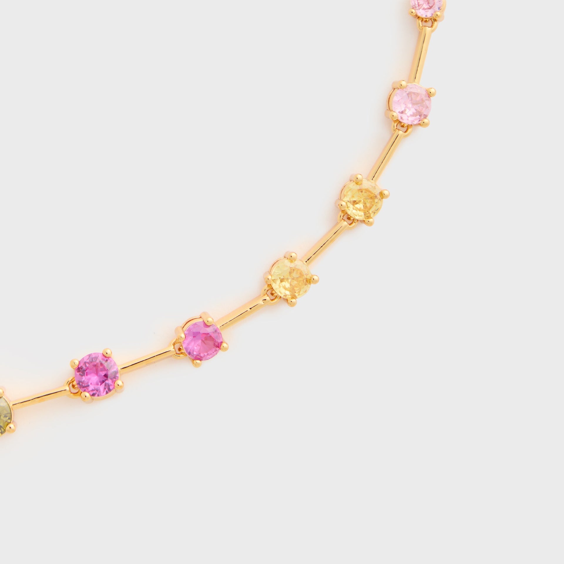 Crystal Haze Astro Rainbow Necklace - Multi