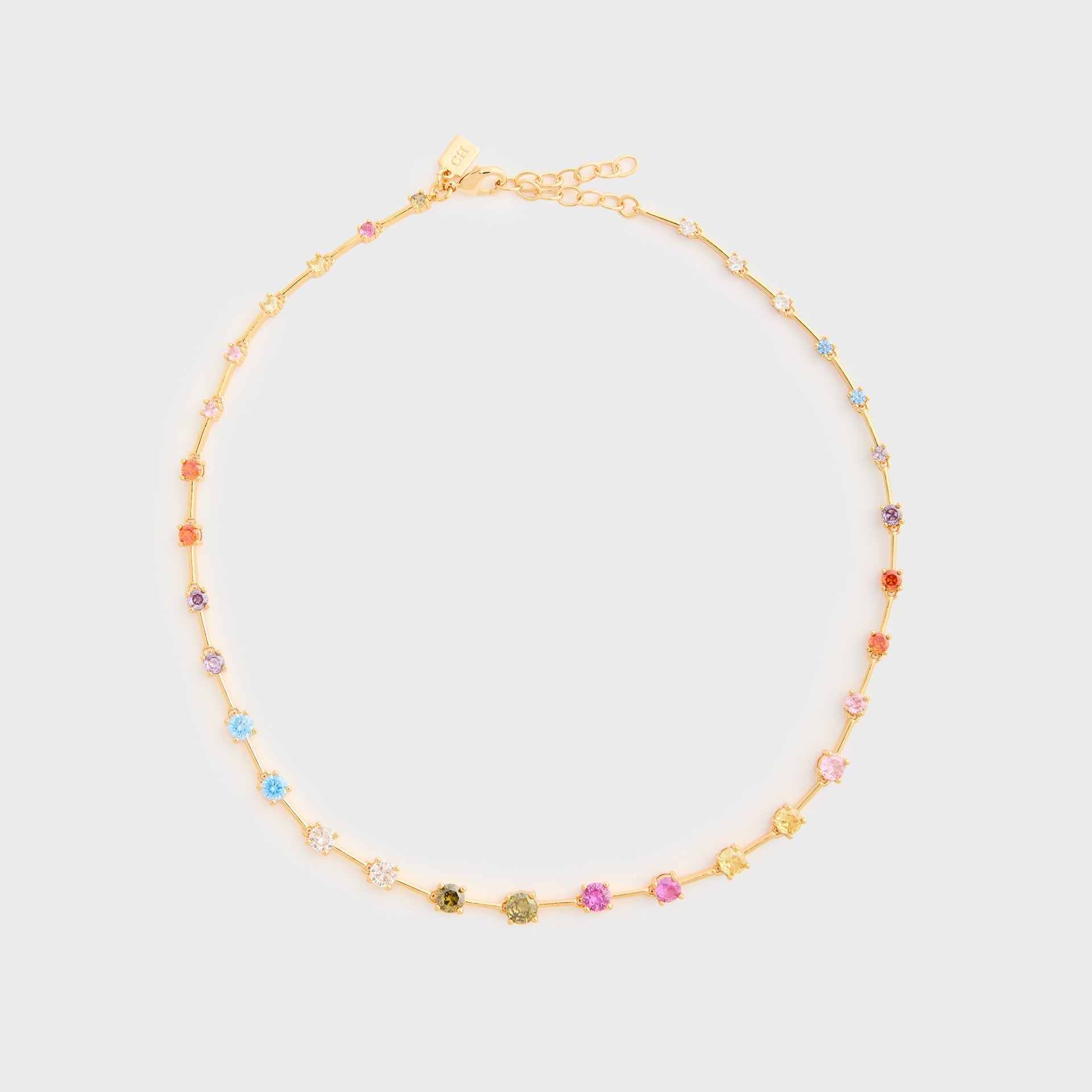 Crystal Haze Astro Rainbow Necklace - Multi