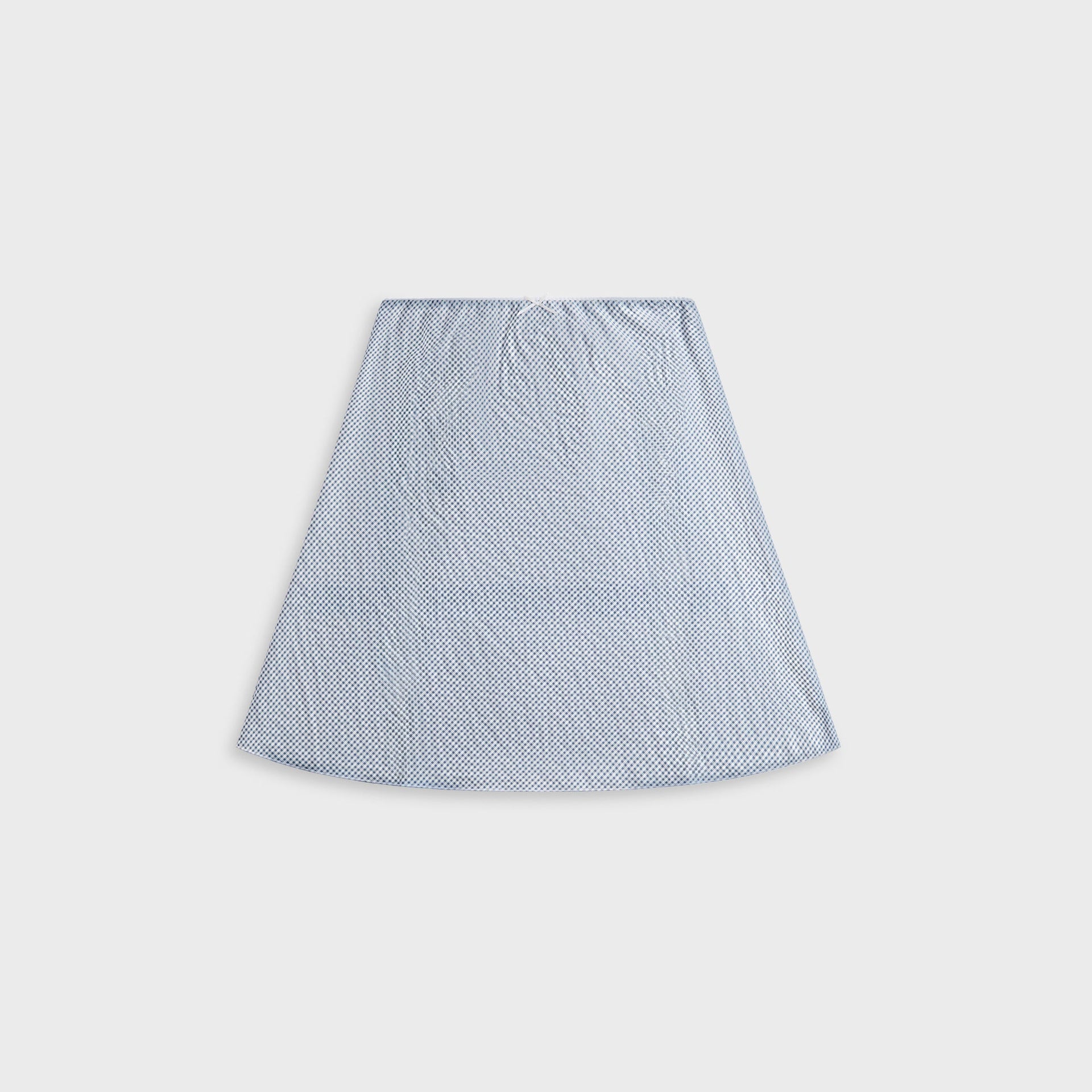 GUIZIO Gingham Paloma Skirt - Powder Blue