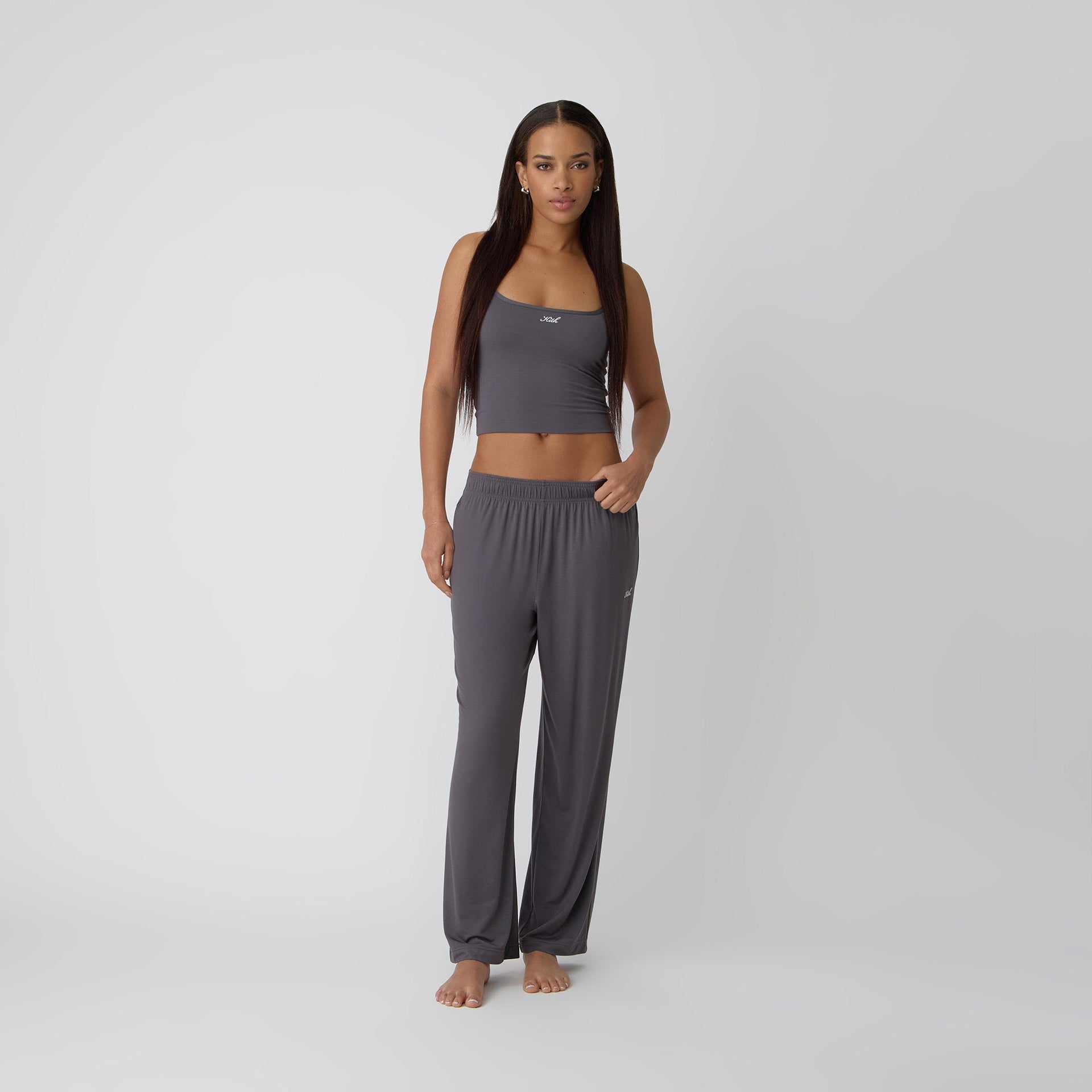 Kith Women Eliya Modal Lounge Pant - Hematite