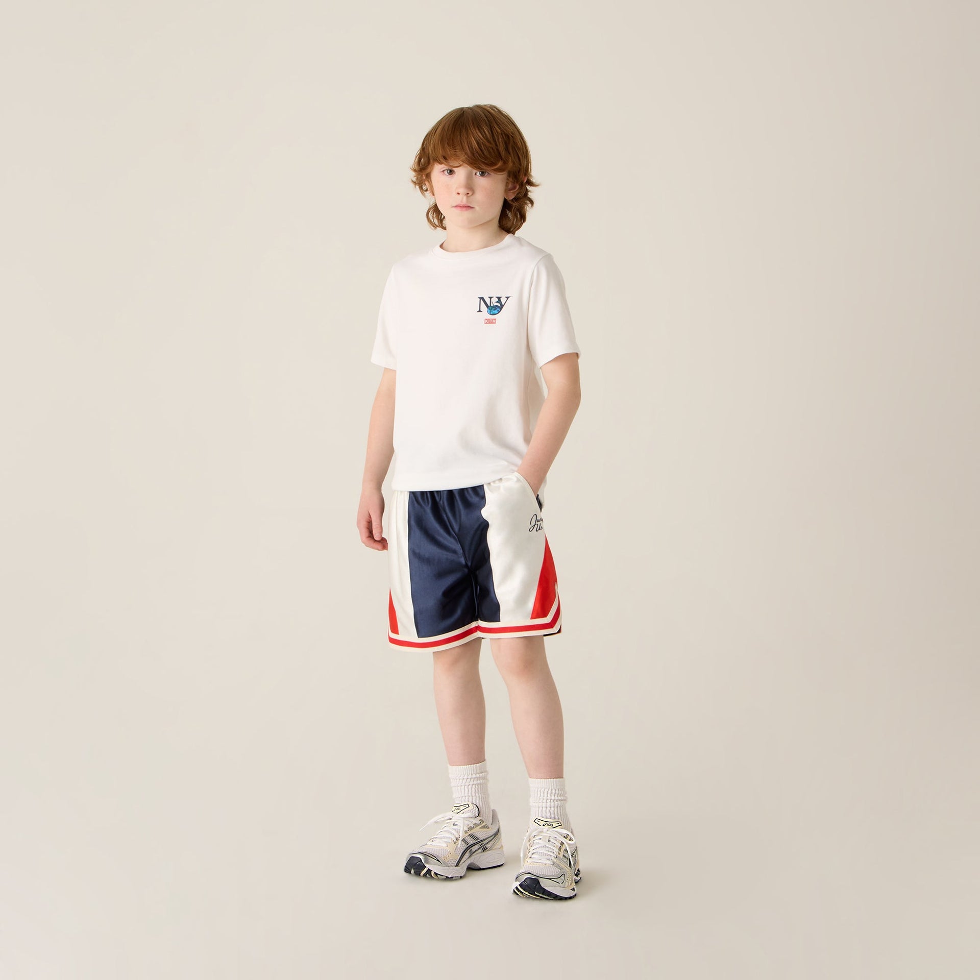 Kith Kids New York to the World Tee - White