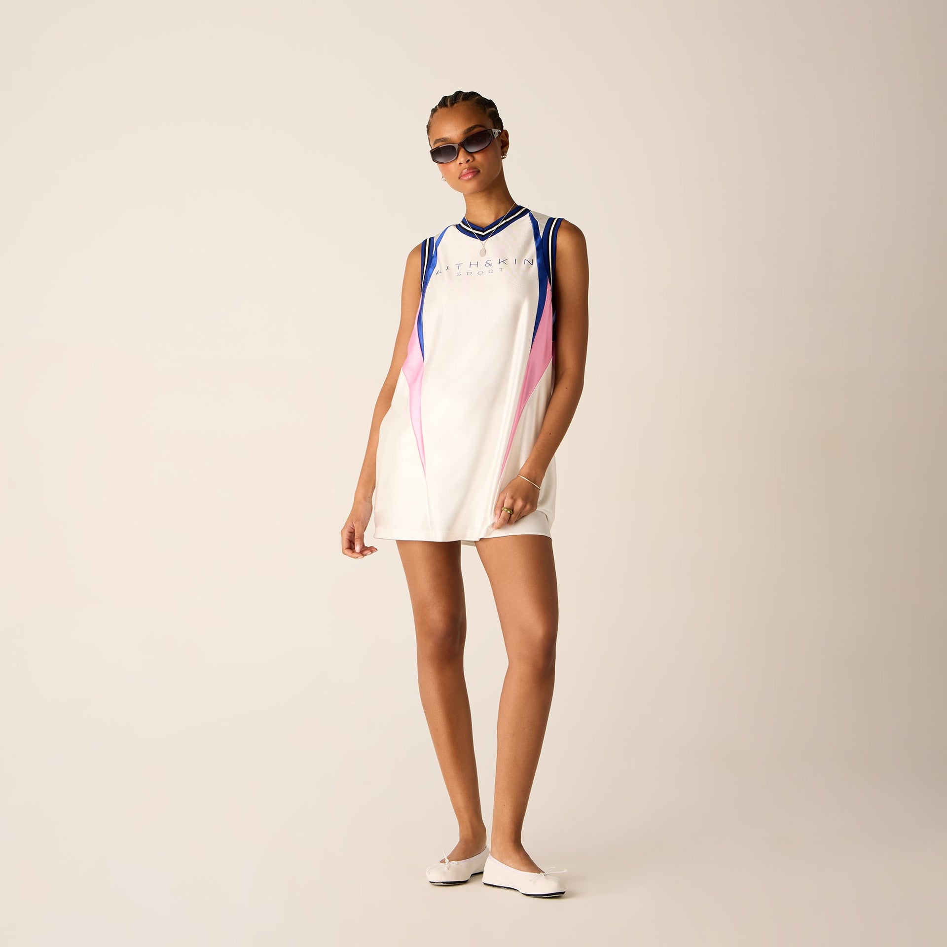 Kith Women Sumi Jersey Tank - White