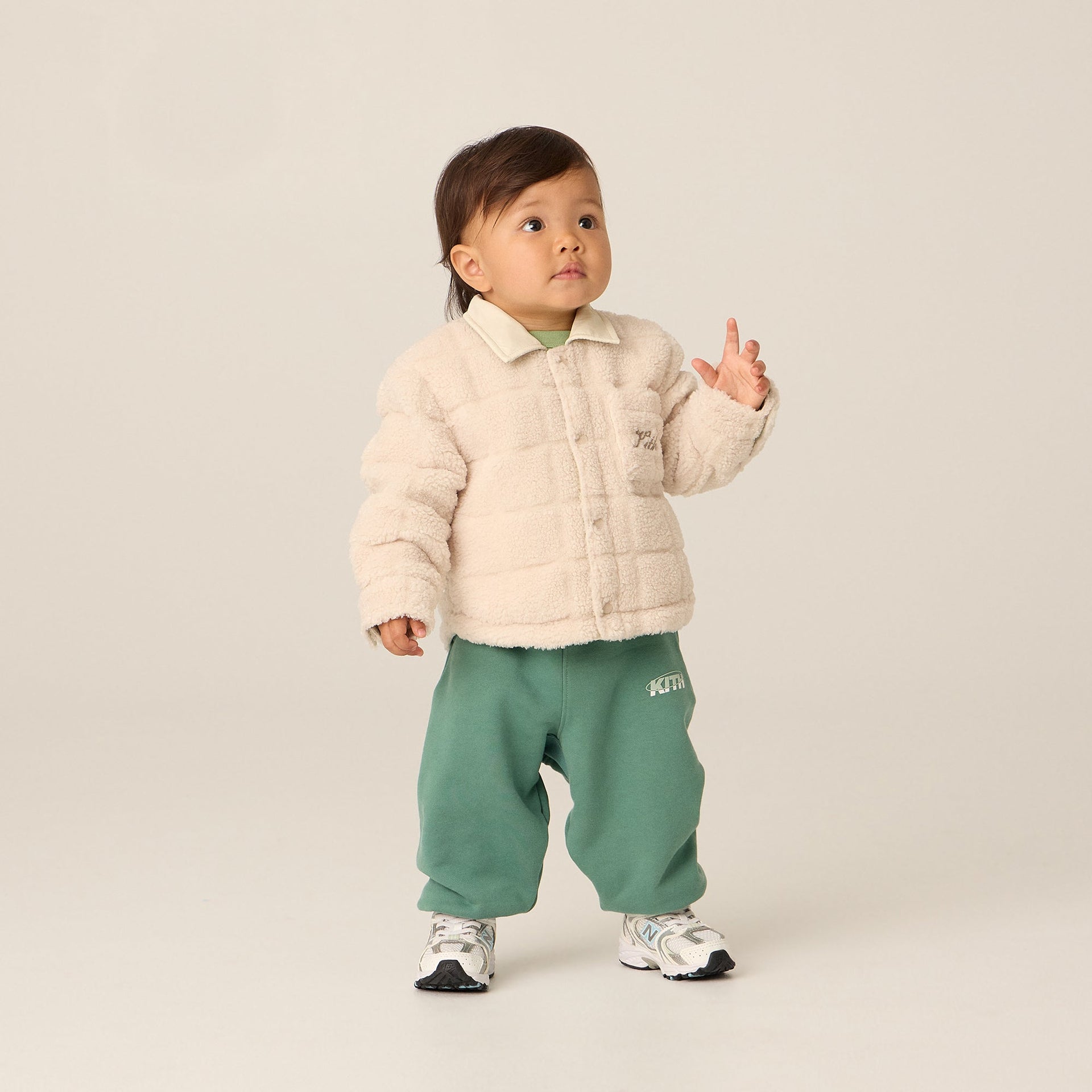 Kith Baby Reversible Ora Shacket - Sandrift