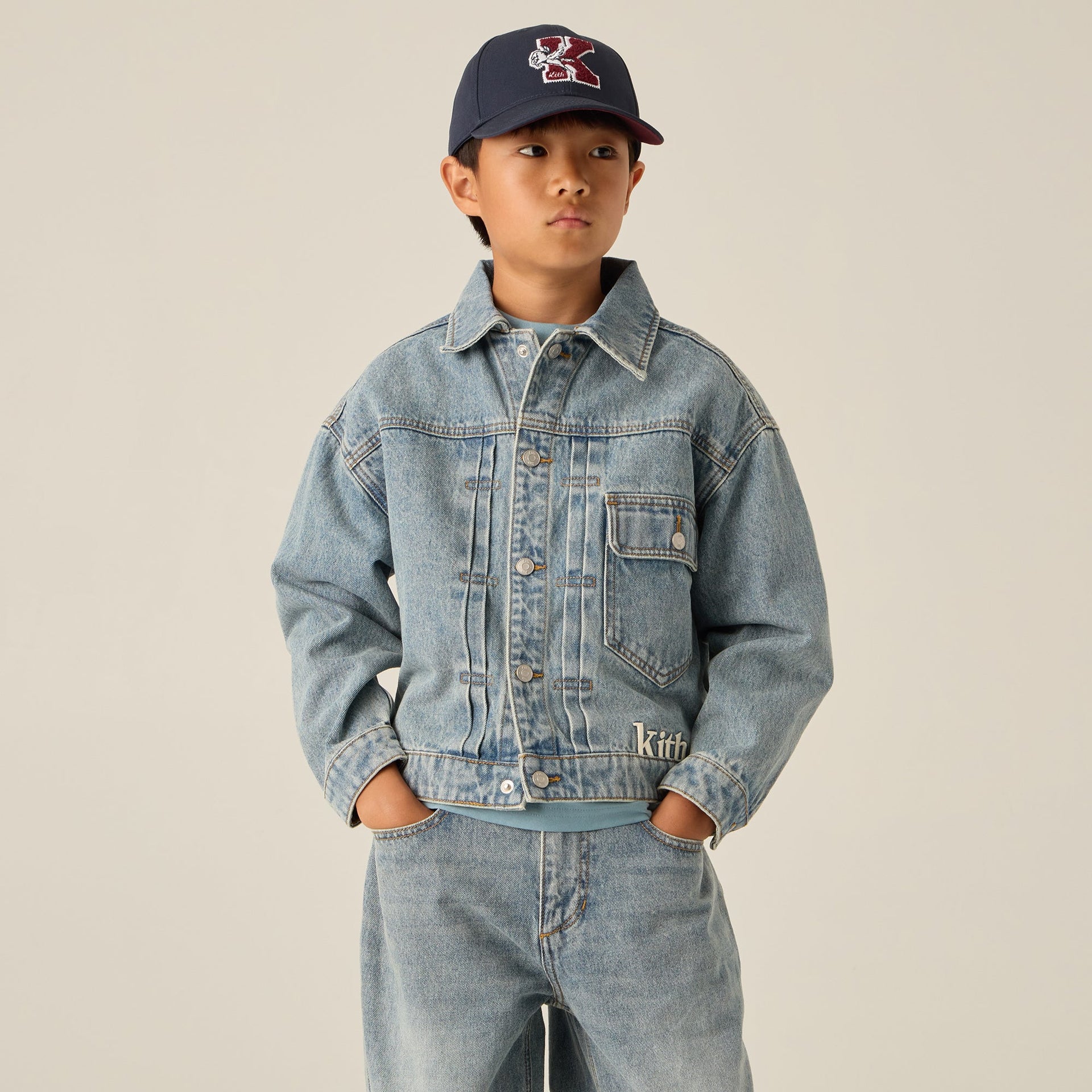 Kith Kids Alonzo Denim Jacket - Roman Wash
