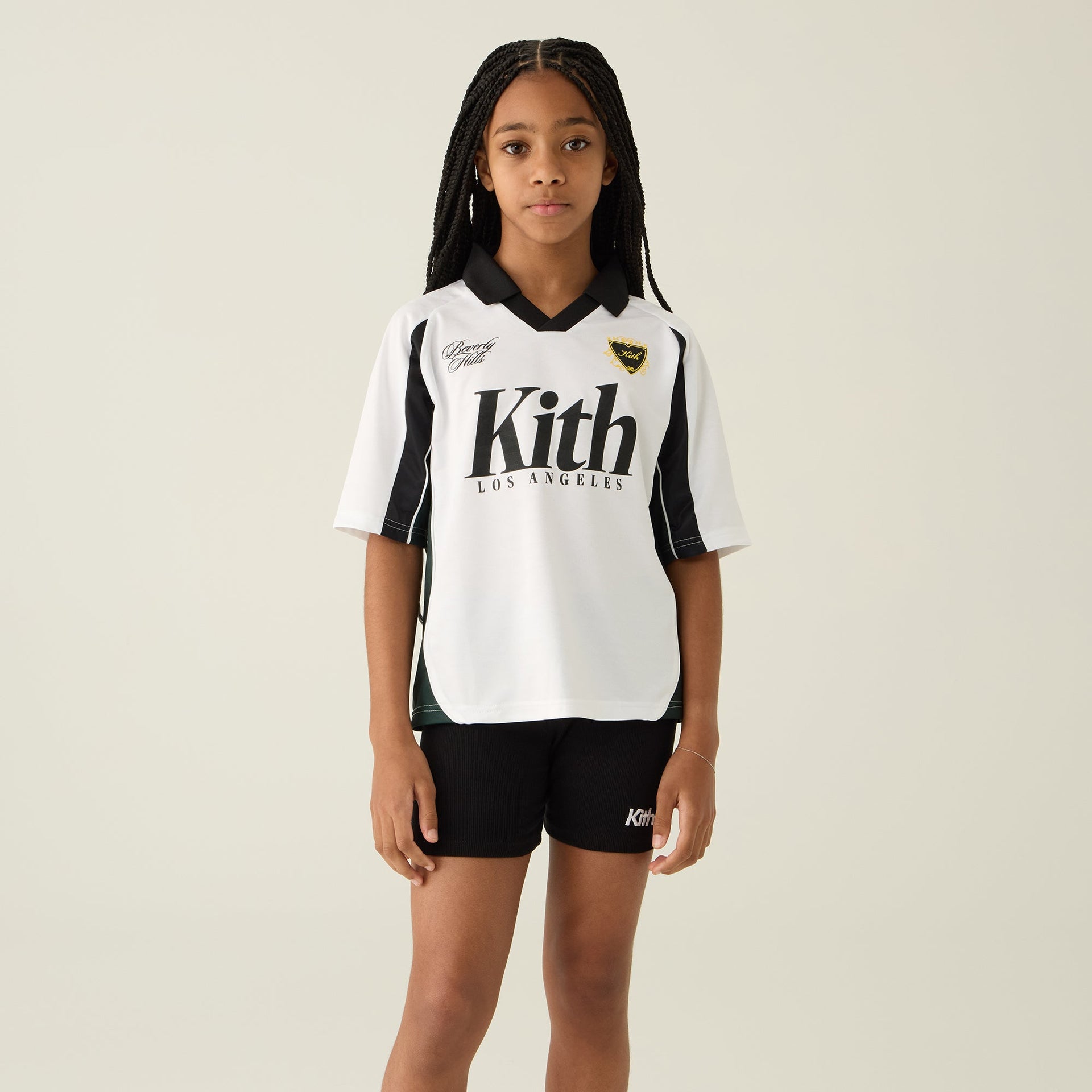 Kith Kids LA Soccer Top - White