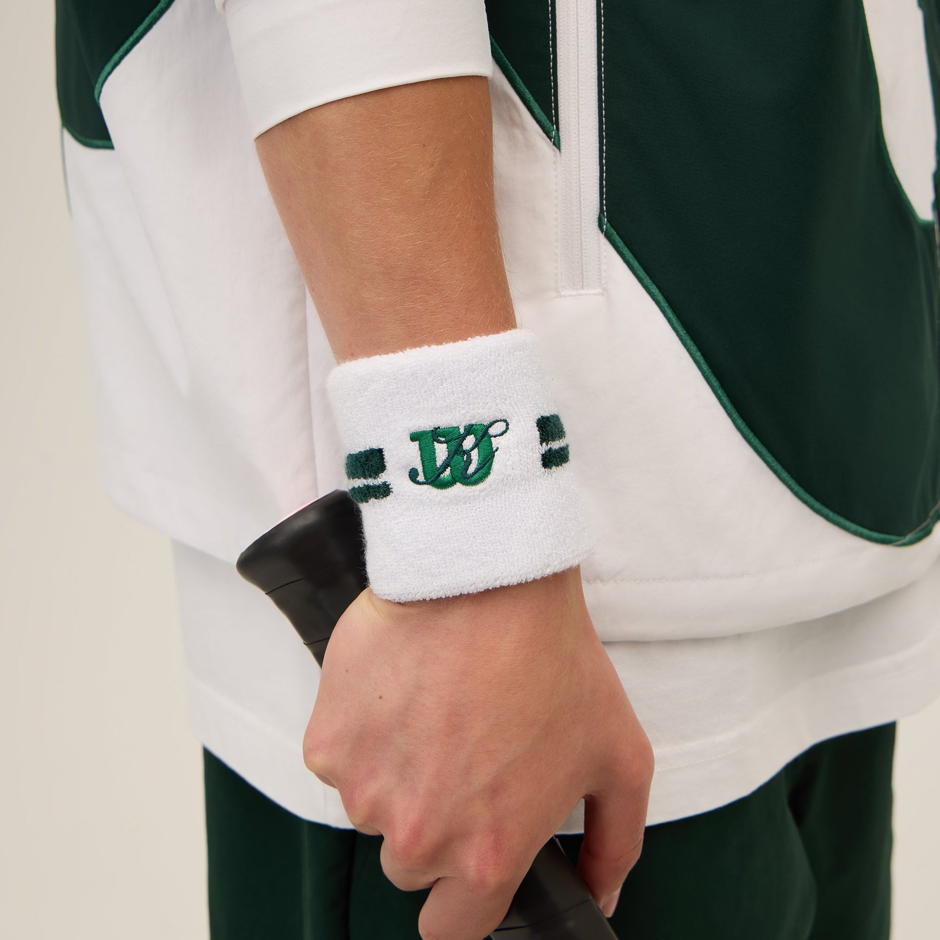 Kith for Wilson Stripe Sweatband - White