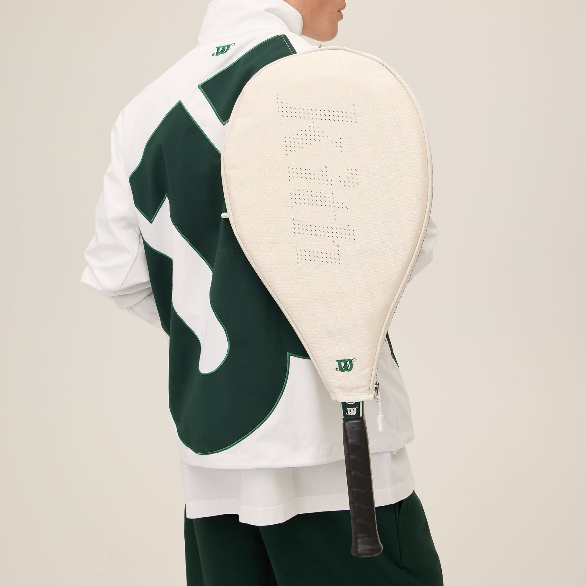 Kith for Wilson Retro Racket Cover - Sandrift
