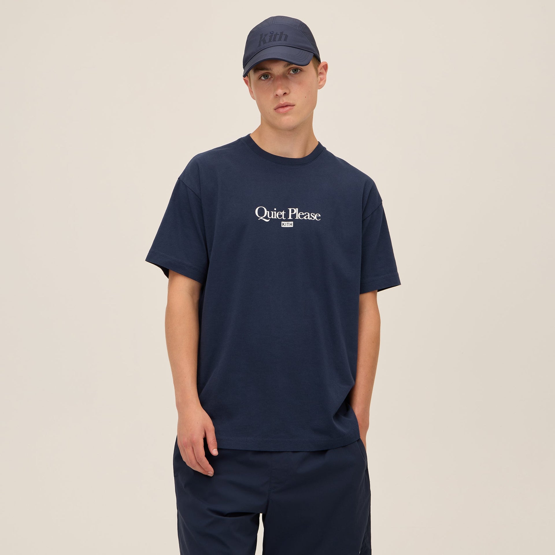Kith for Wilson Quiet Please Tee - Nocturnal