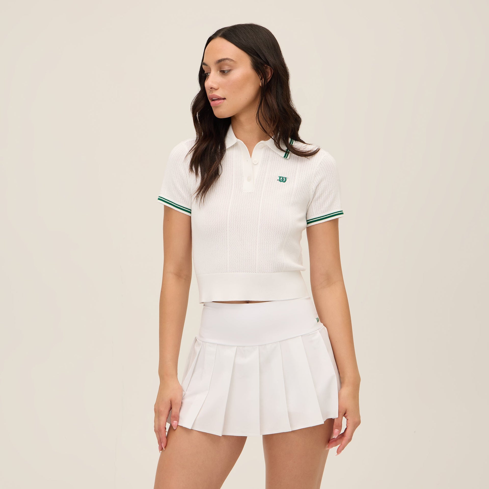 Kith Women for Wilson Essex Sweater Polo - White