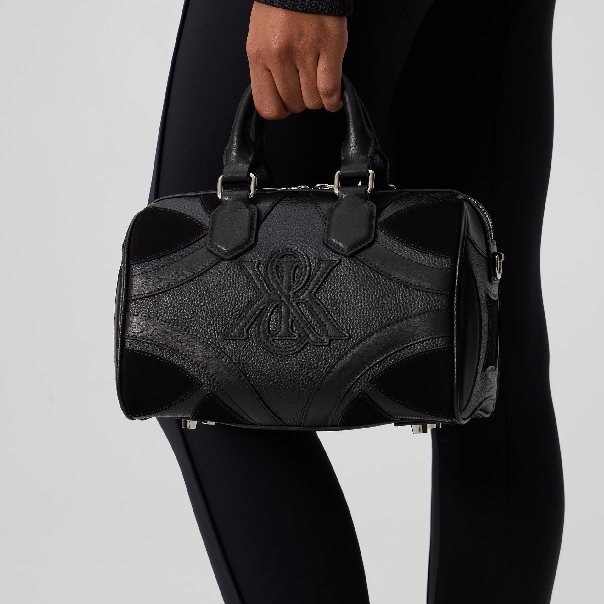 Kith Women Tile Applique Harlowe Bag - Black - PH