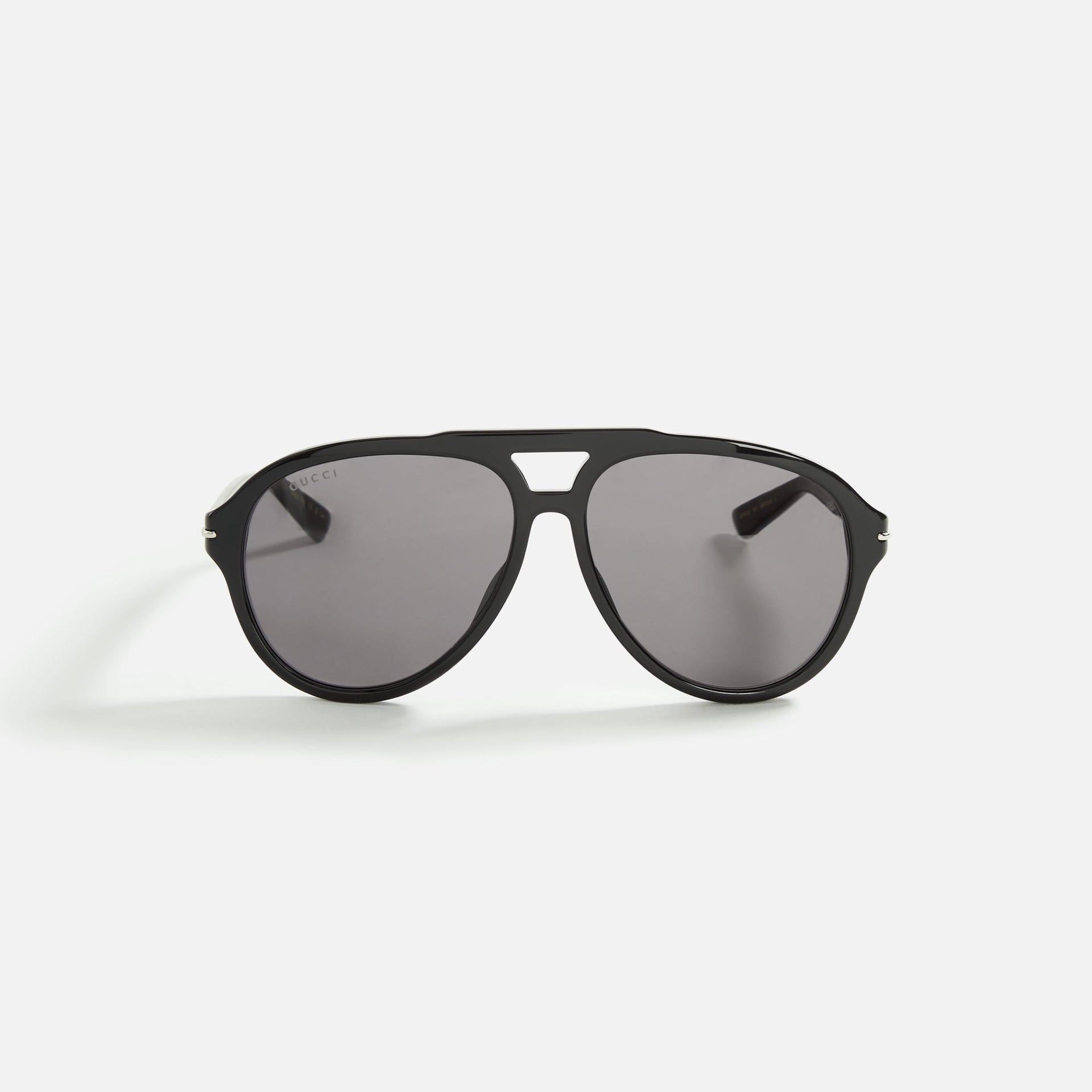 Gucci L Sunglass Recycled Acetate - Black / Gray