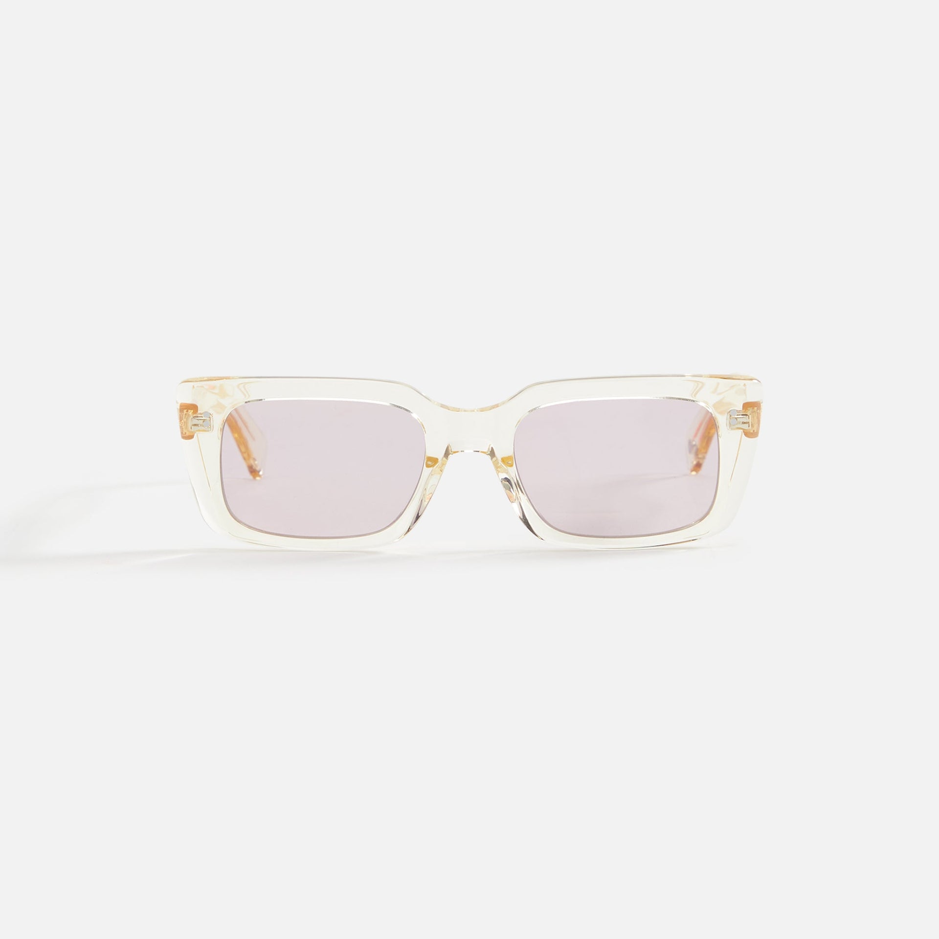 Garrett Leight Gl 3030 Sun - Pure Glass / Plum