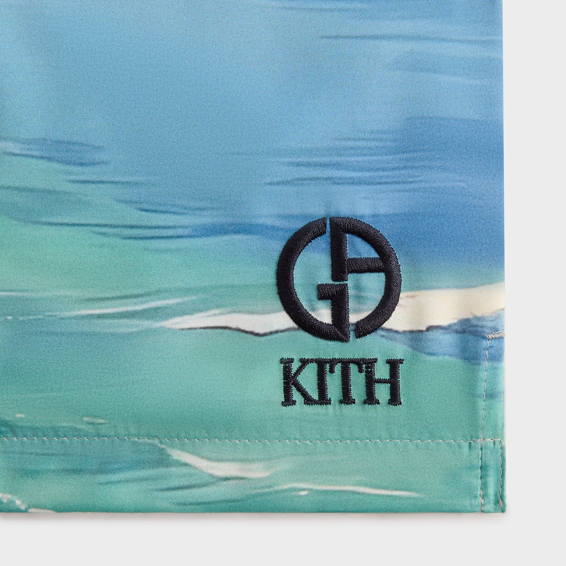 Giorgio Armani & Kith Malibu Collins Swim Short - Multi