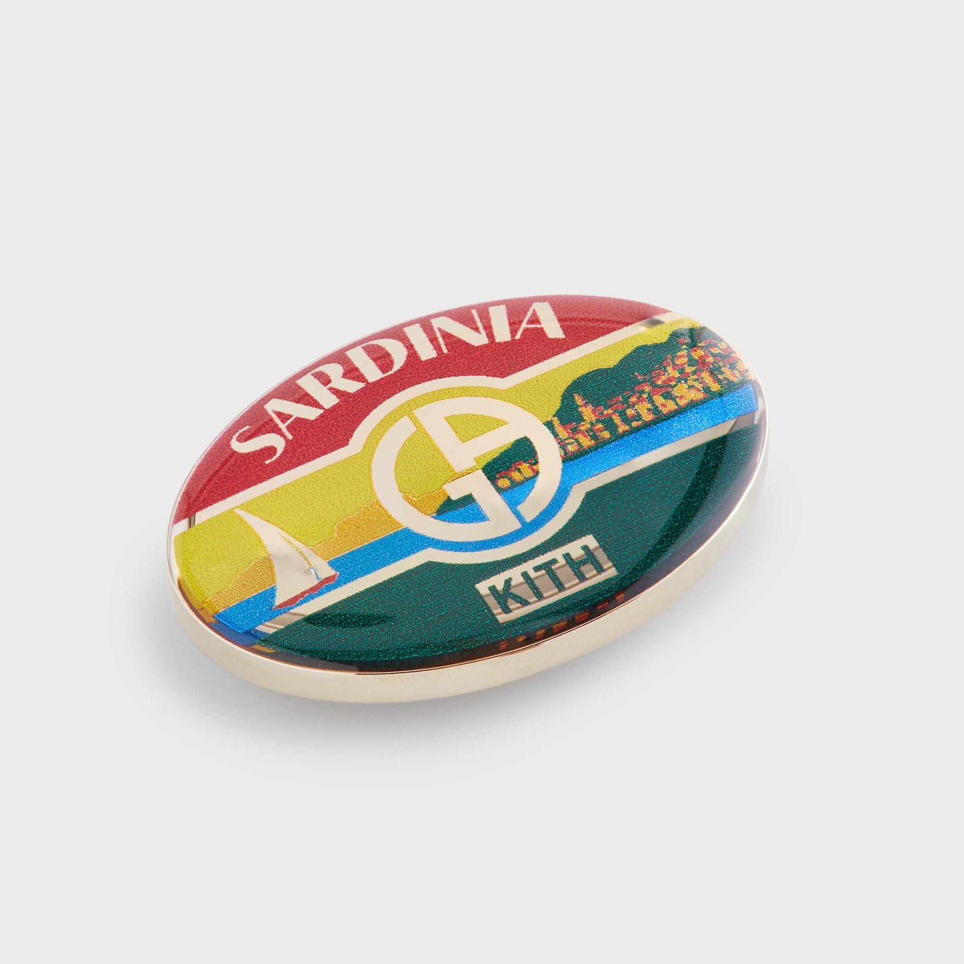 Giorgio Armani & Kith Sardinia Pin - Multi