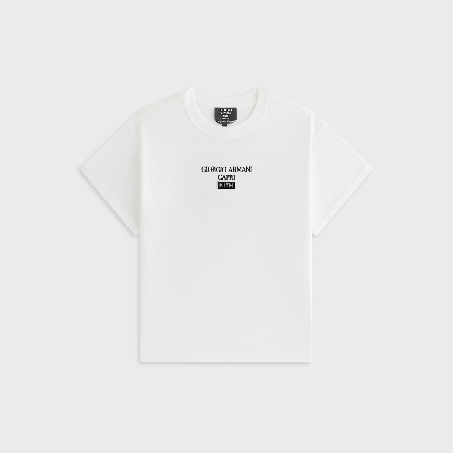 Giorgio Armani & Kith Women Capri Mulberry Tee - Wihte