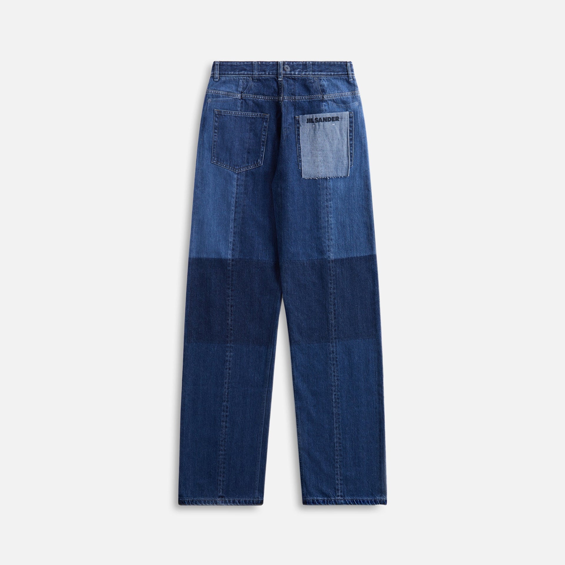 Jil Sander Washed Raw Denim - Cobalt Blue
