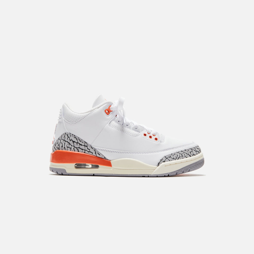 Jordan WMNS Air Jordan 3 Retro White Sail Cement Grey Cosmic C Kith Canada