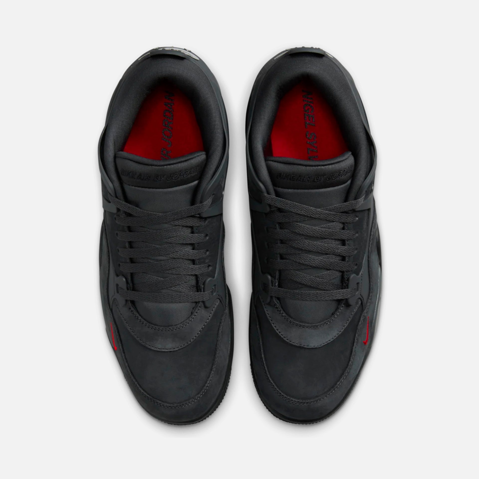 Nigel Sylvester x Air Jordan 4 RM SP - Anthracite / Anthracite / University Red / White