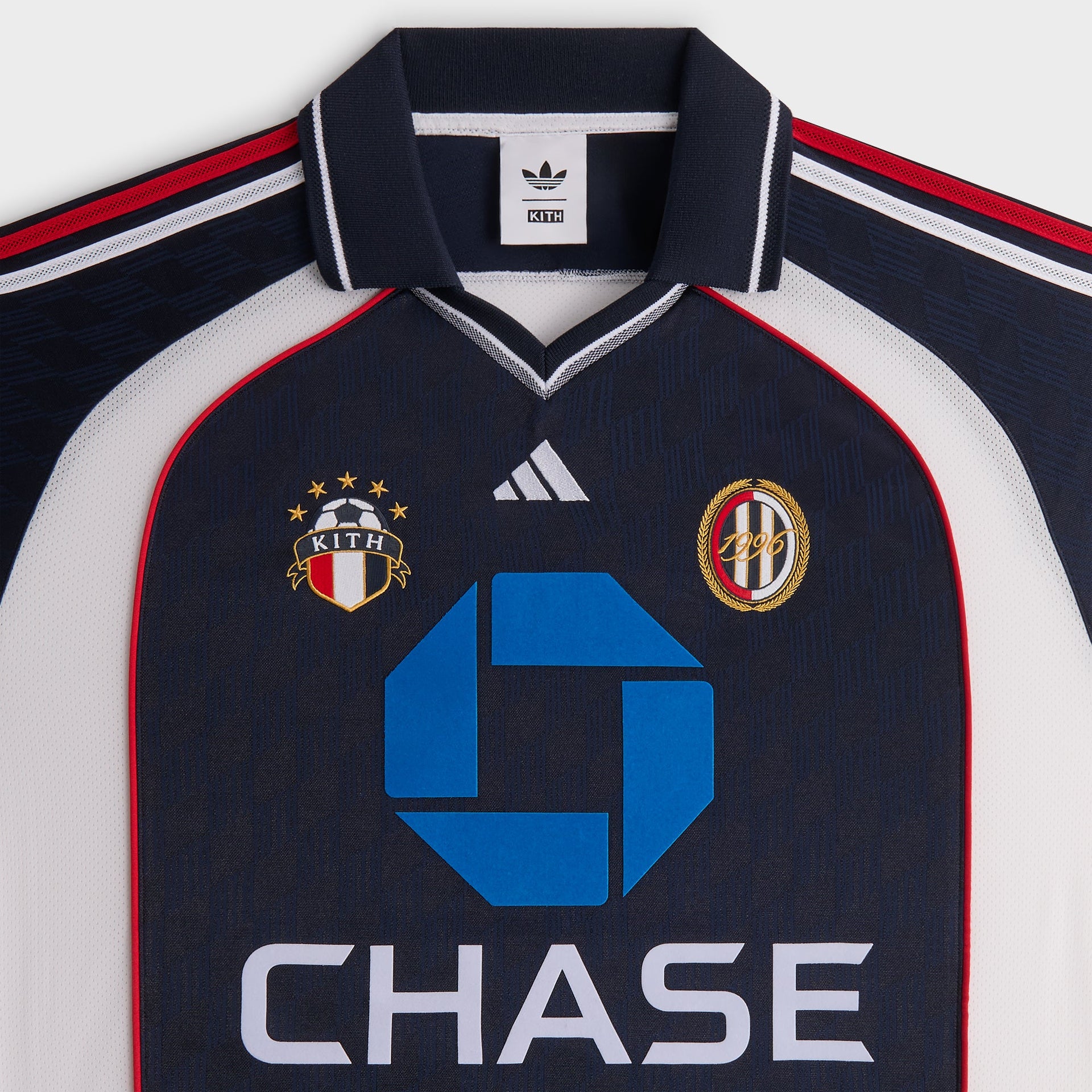 Kith for adidas Football Chase Long Sleeve Jersey in Legend Ink