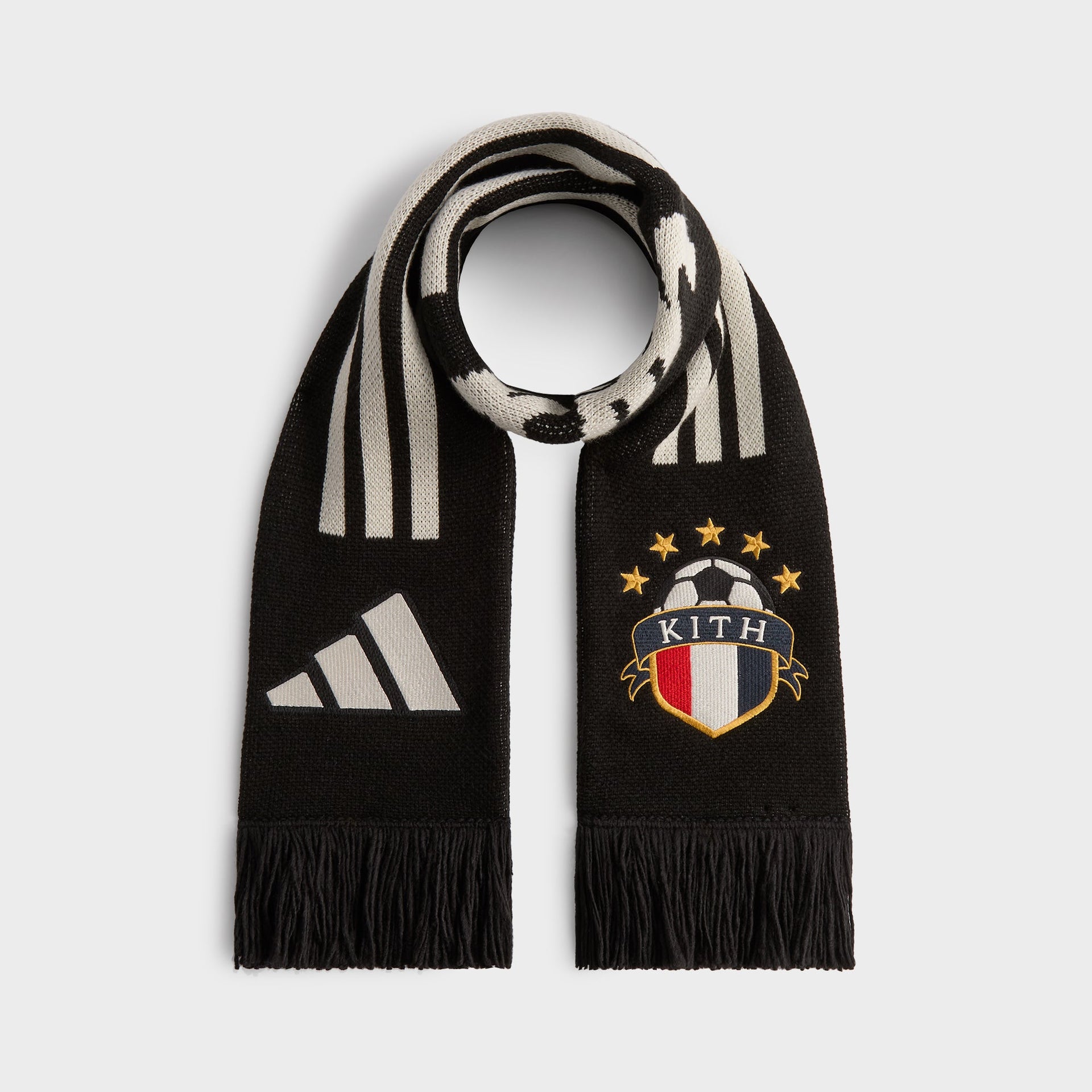 Kith for adidas Football Scarf in Black