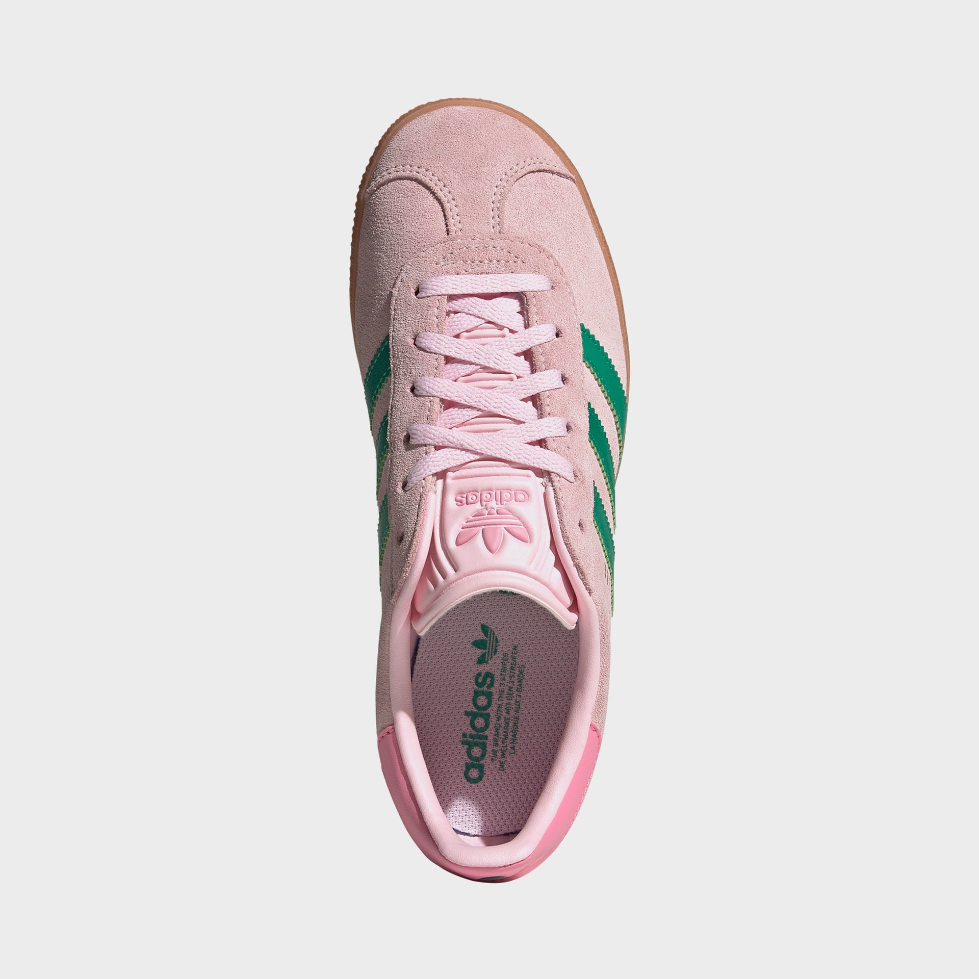 adidas GS Gazelle - Clear Pink / Court Green / Bliss Pink
