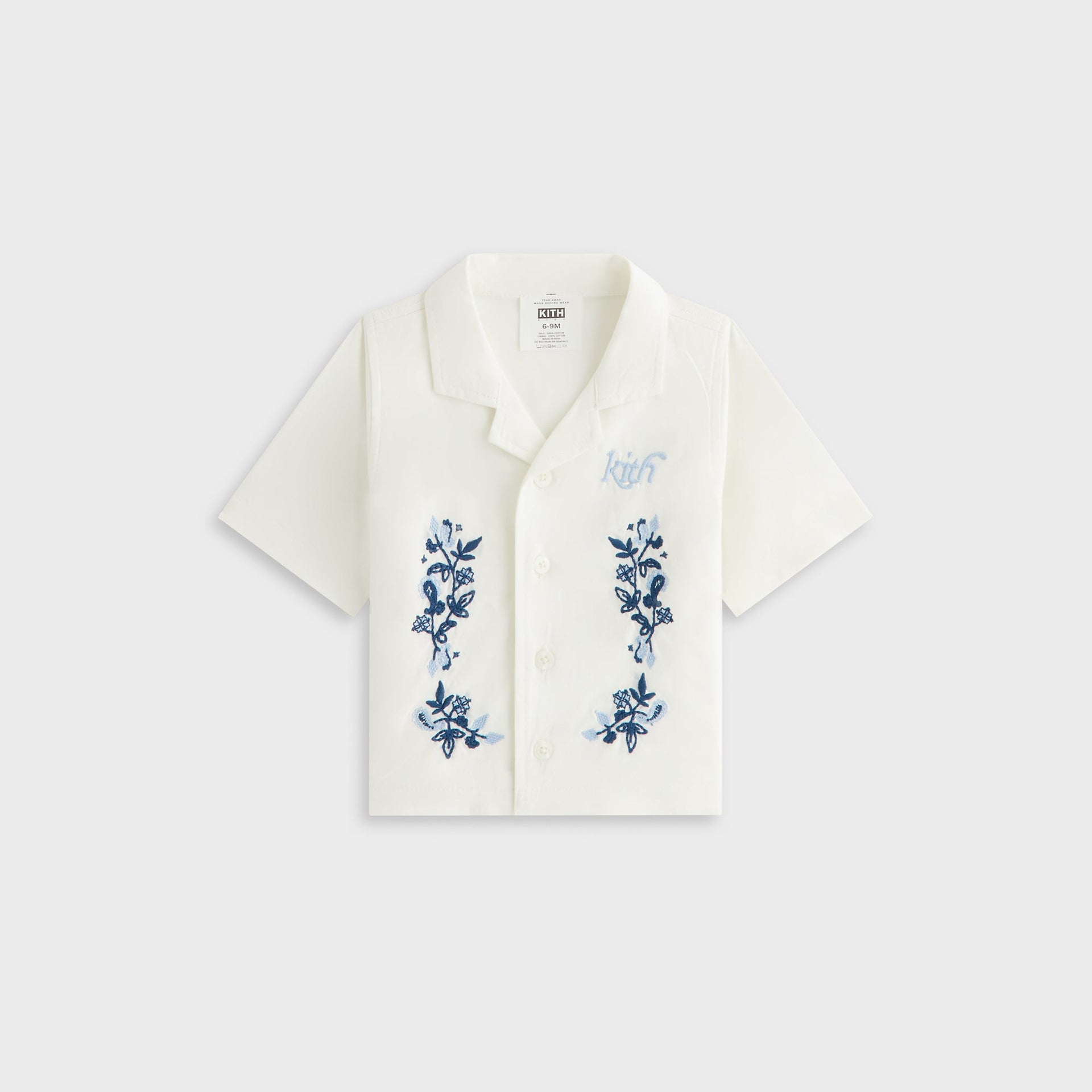 Kith Baby Novelty Thompson Camp Collar Shirt - White