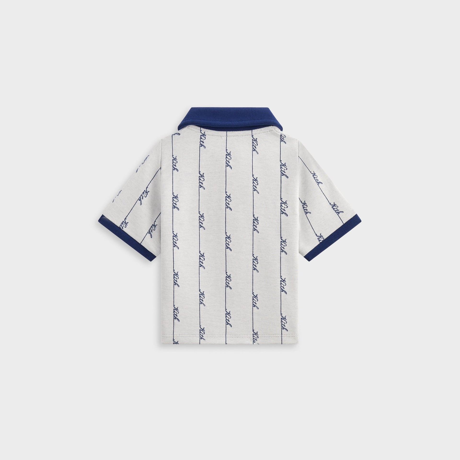 Kith Baby Script Knit Tilden Polo - Sandrift