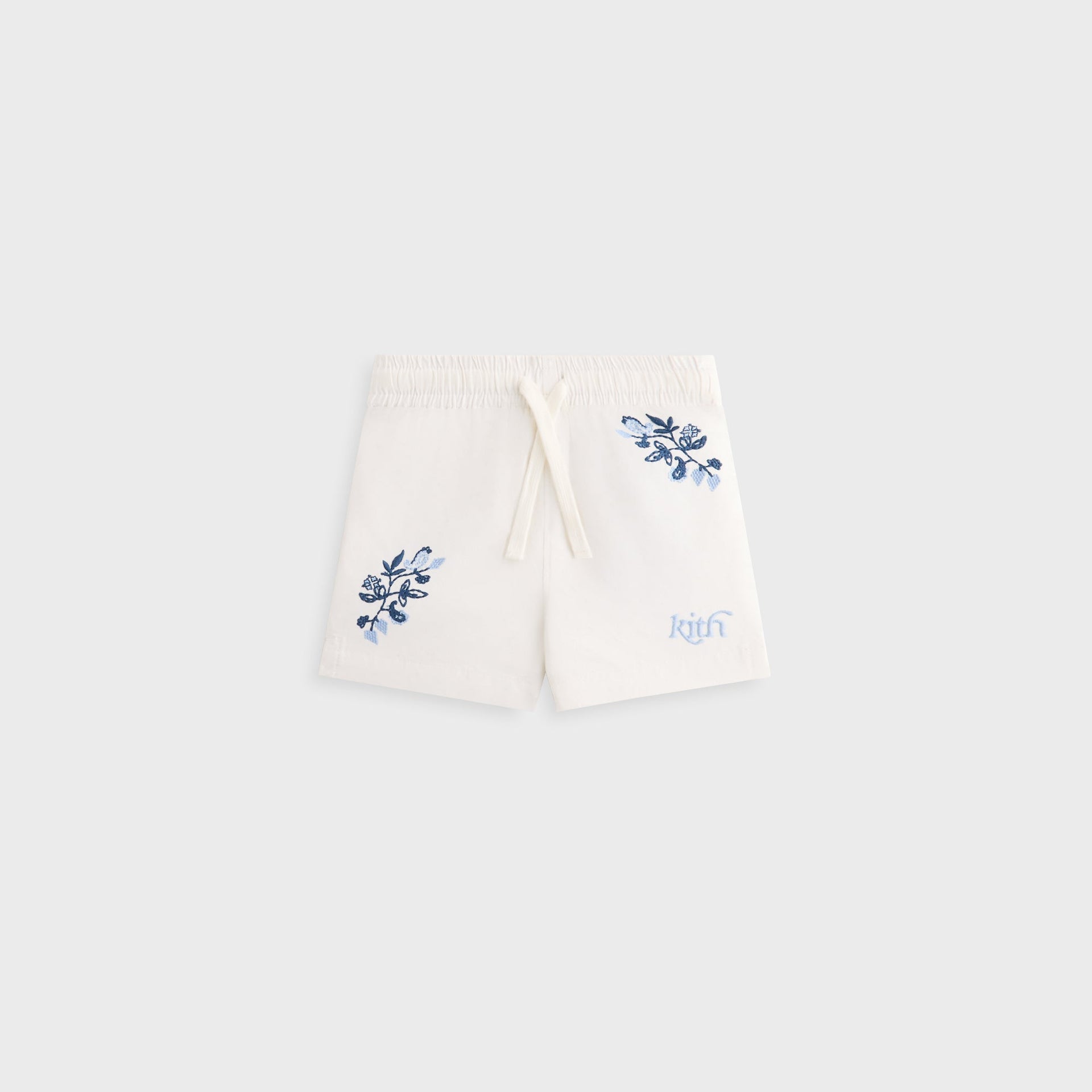 Kith Baby Novelty Embroidered Thompson Camp Short - White