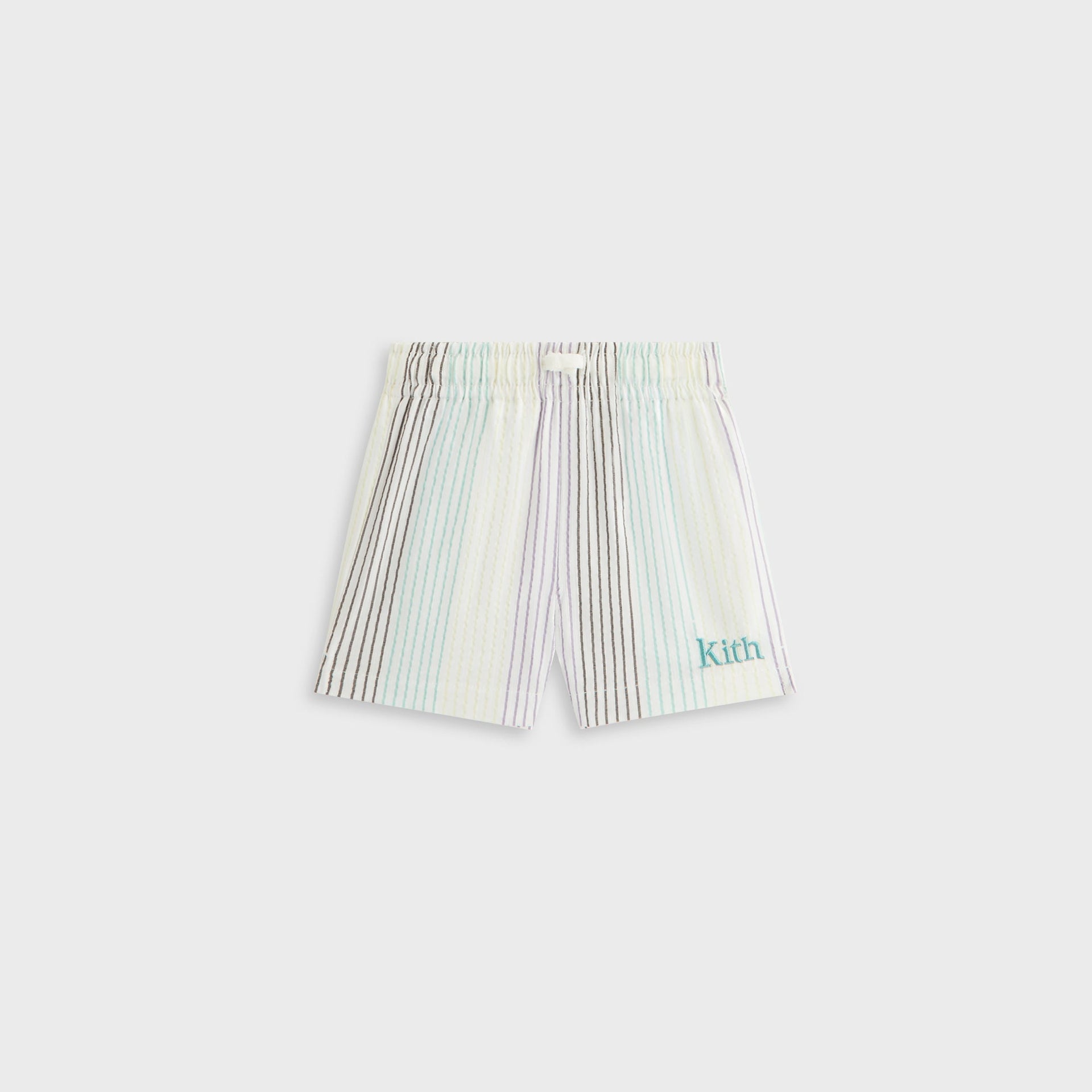 Kith Baby Striped Thompson Camp Short - Mykonos