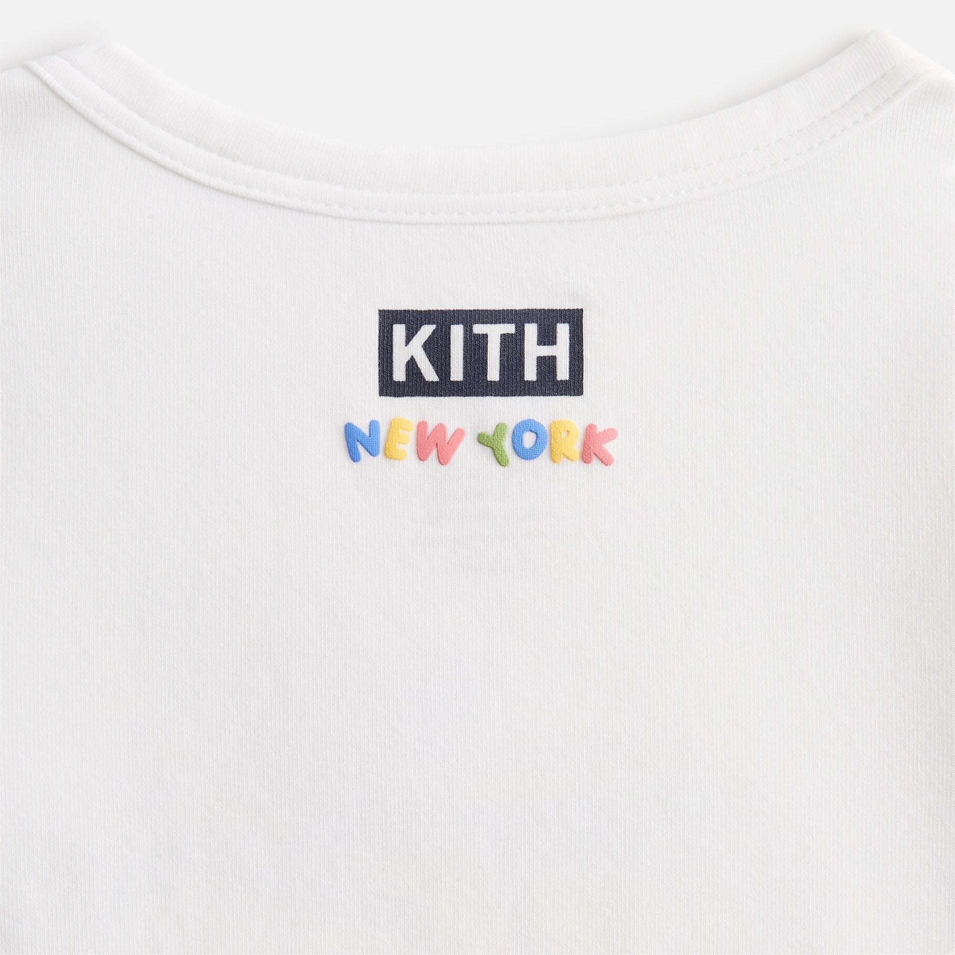 Kith Baby Just Us Apple Graphic Bodysuit - White