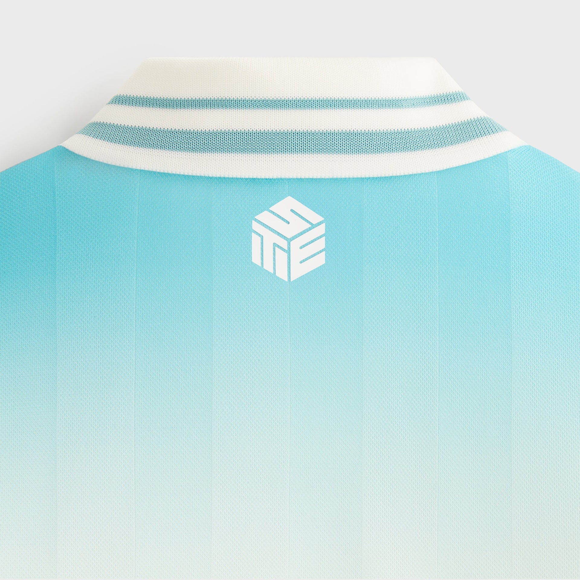 Kith Kids Gradient Soccer Polo - Dusty Aqua