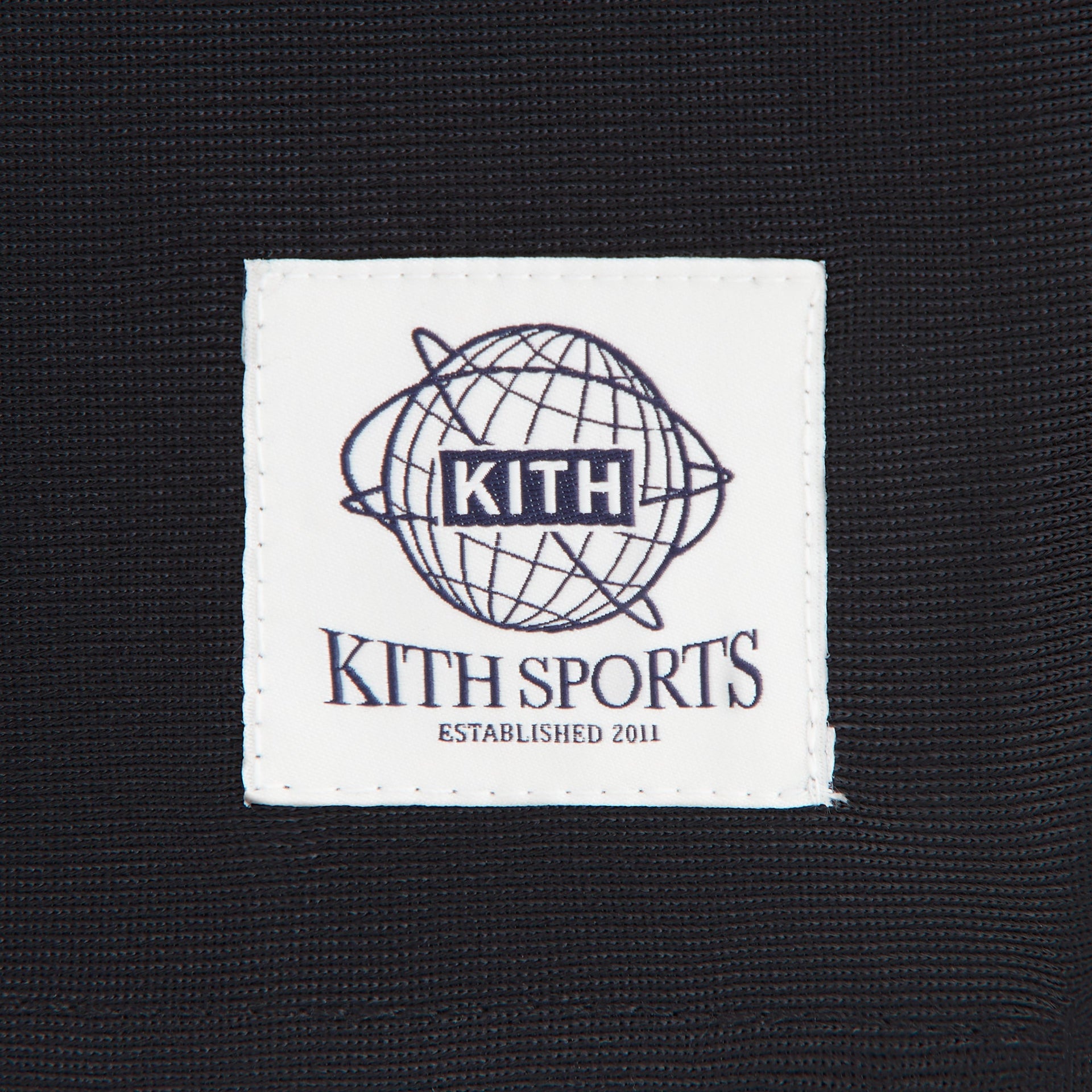 Kith Kids NY to the World Unisphere Faille Jersey - Black