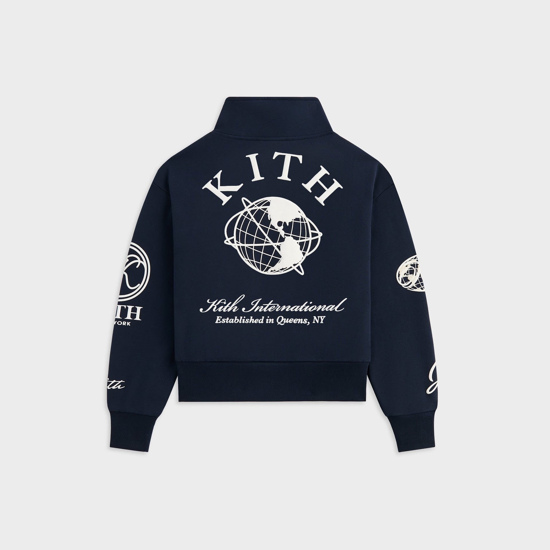 Kith Kids Logo Hunter Pullover - Nocturnal